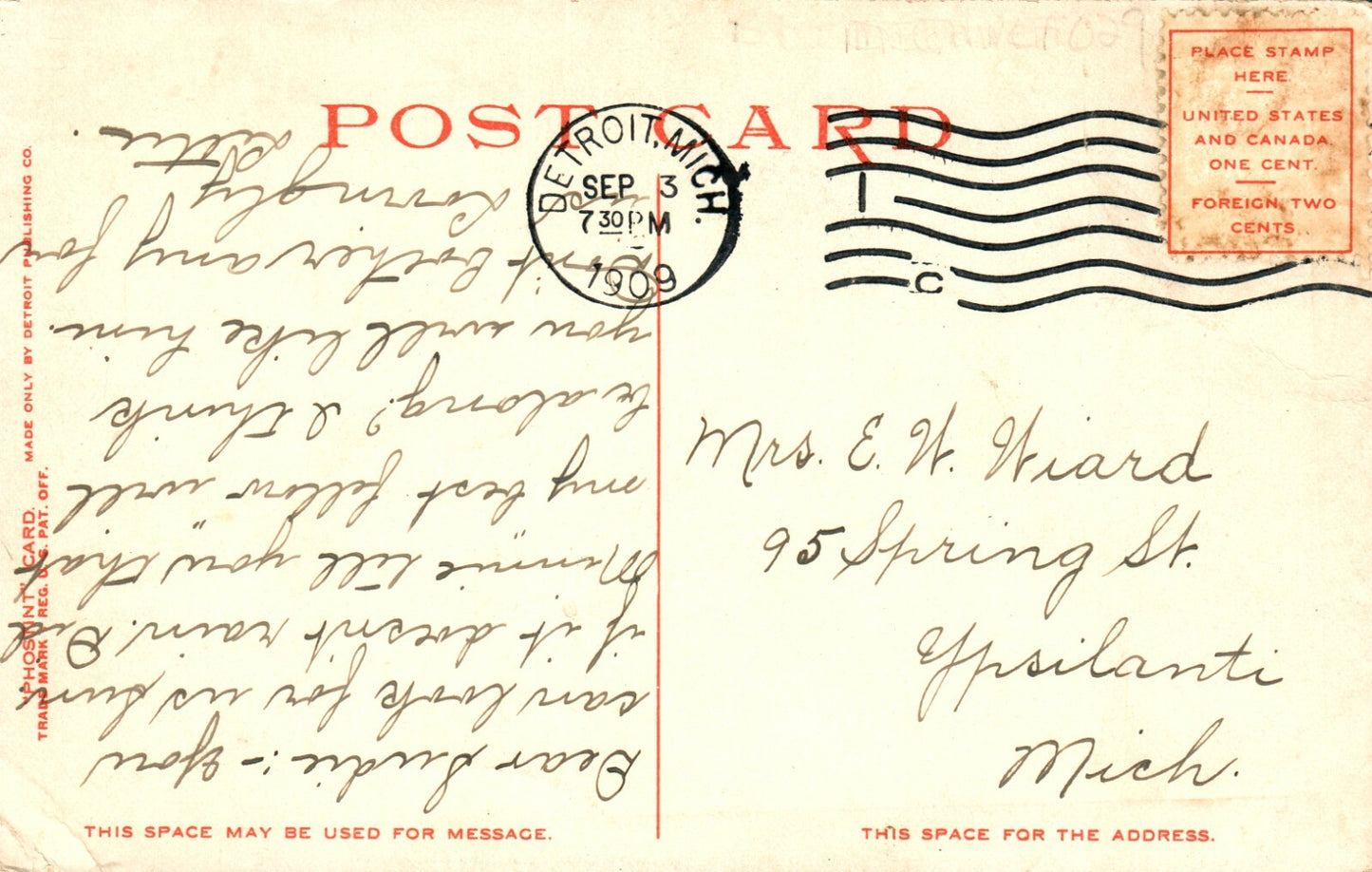 Rustic Bridge Lily Pond Belle Isle Park Detroit MI Michigan Postcard