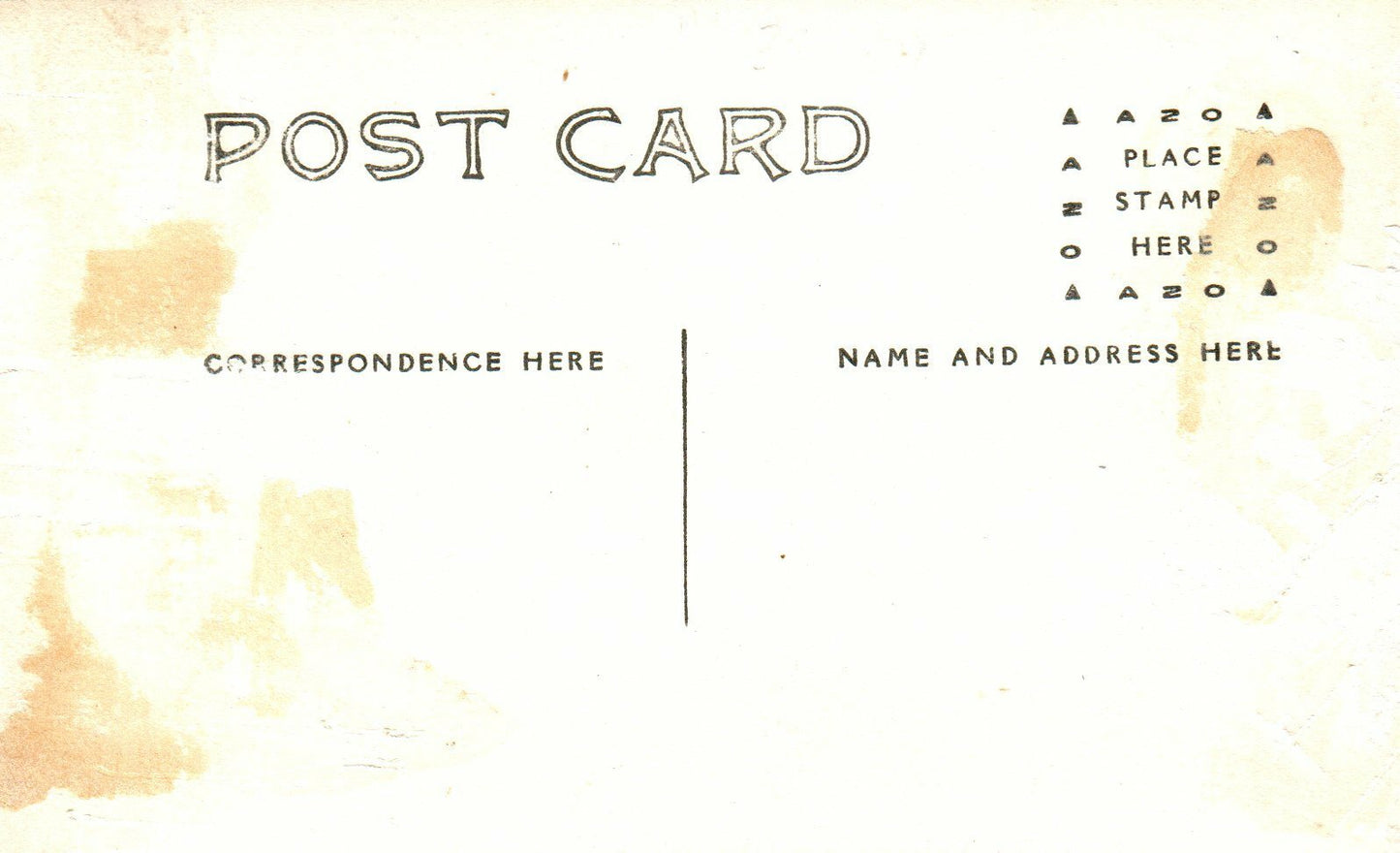 Real Photo Grand Ledge Mill River Aerial MI Michigan Postcard