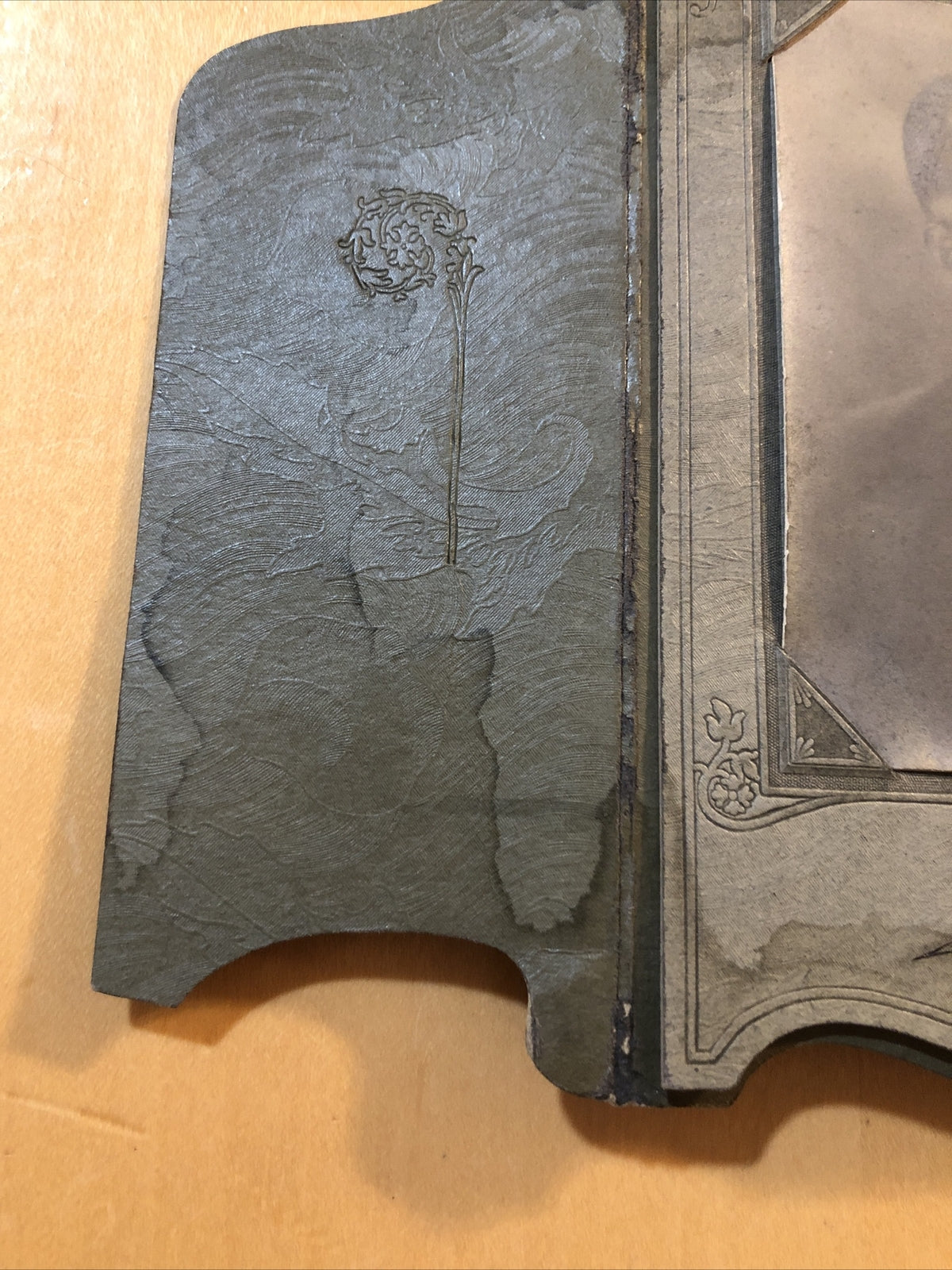 Real Photo 4" x 6" Man Graduation picture ? Felger Hillsdale Mich MI 1920-1931