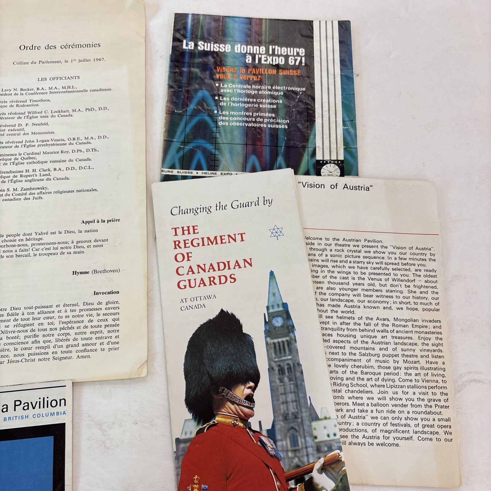 World's Fair Expo 1967 Montreal Canada Maps Brochures Tickets Postcard Stamps