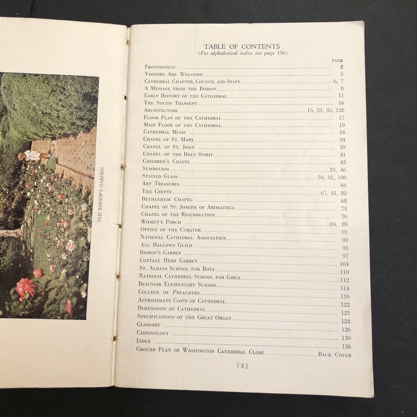 1947 Guide to Washington Cathedral Booklet Brochure St. Peter St. Paul