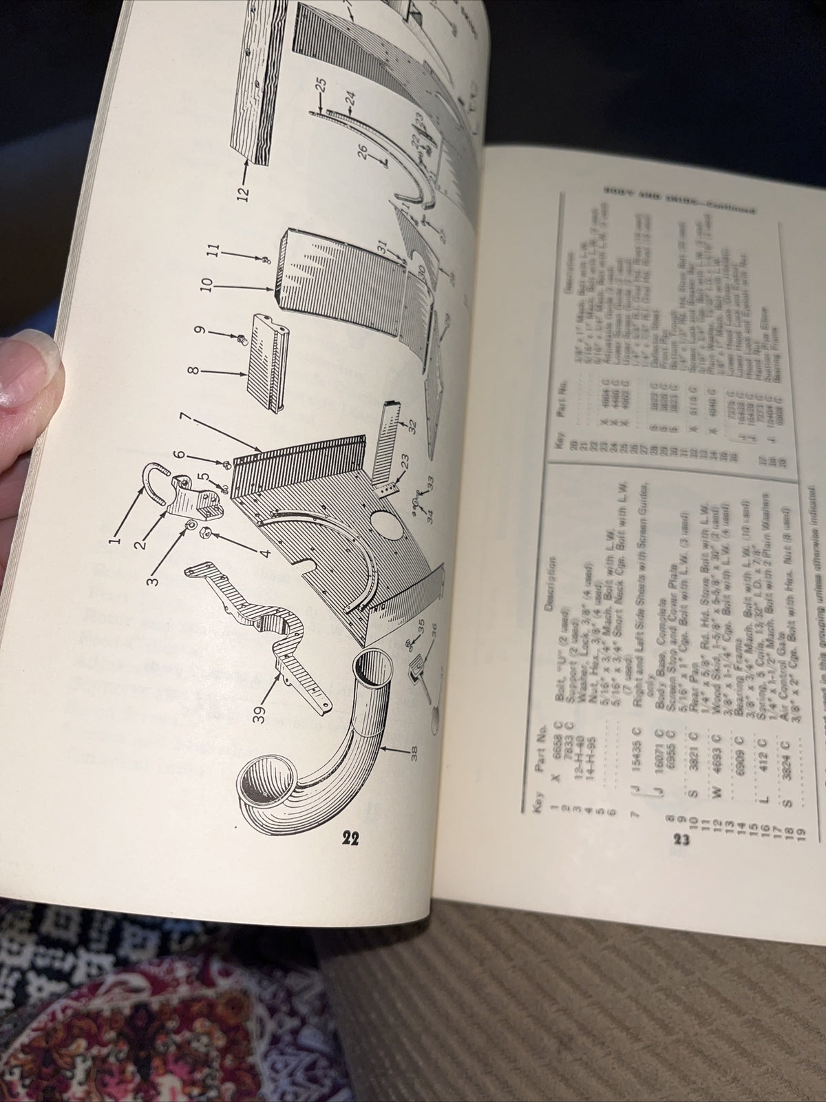 Vtg John Deere No. 10-4 Hammer Mill No. OM-C2-848 Operator's Manual