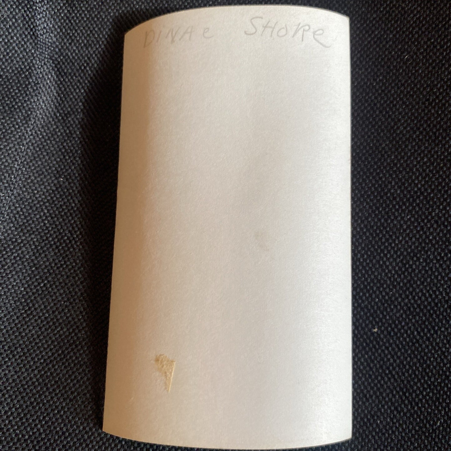 Real Photo Dinah Shore 2.5" x 4" Hollywood Movie Star Fan Club