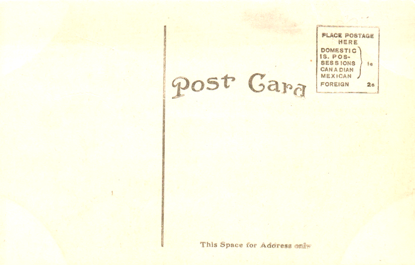 RARE Metropolitan Omnibus Co. Detroit MI Michigan Mich Postcard