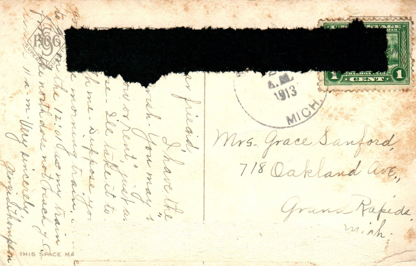 John Ball Park in Grand Rapids MI MICH MICHIGAN Postcard