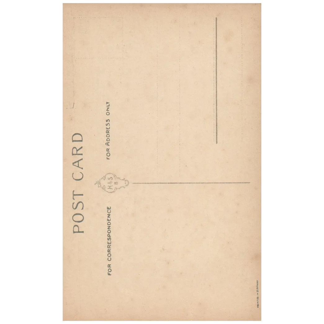 2 of 2 HS&B Scarce Easter Postcard Chicks in an egg Sailboat Vtg Postcard