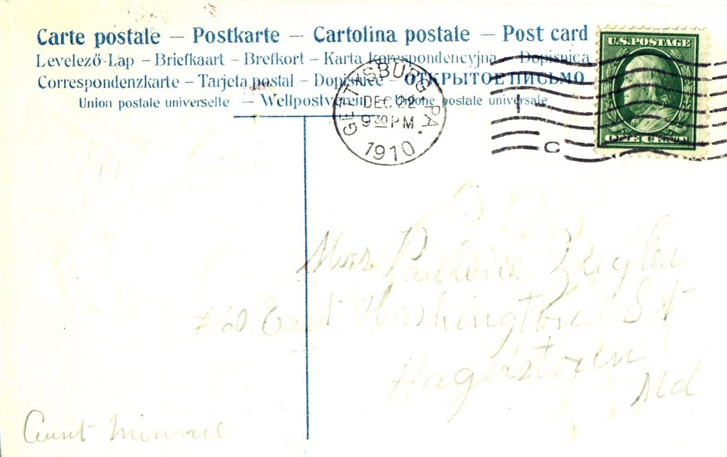 Merry Christmas Santa Dumping Toys Vintage Santa Postcard