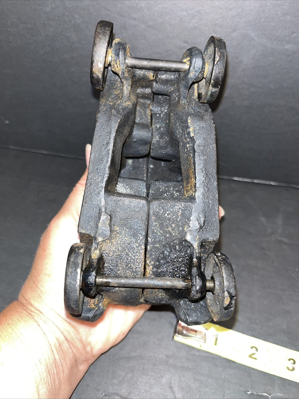 ✅ Antique Rare 1918 Cast Iron FORD MODEL T JM 135 Black Toy art Car Over 2 lbs