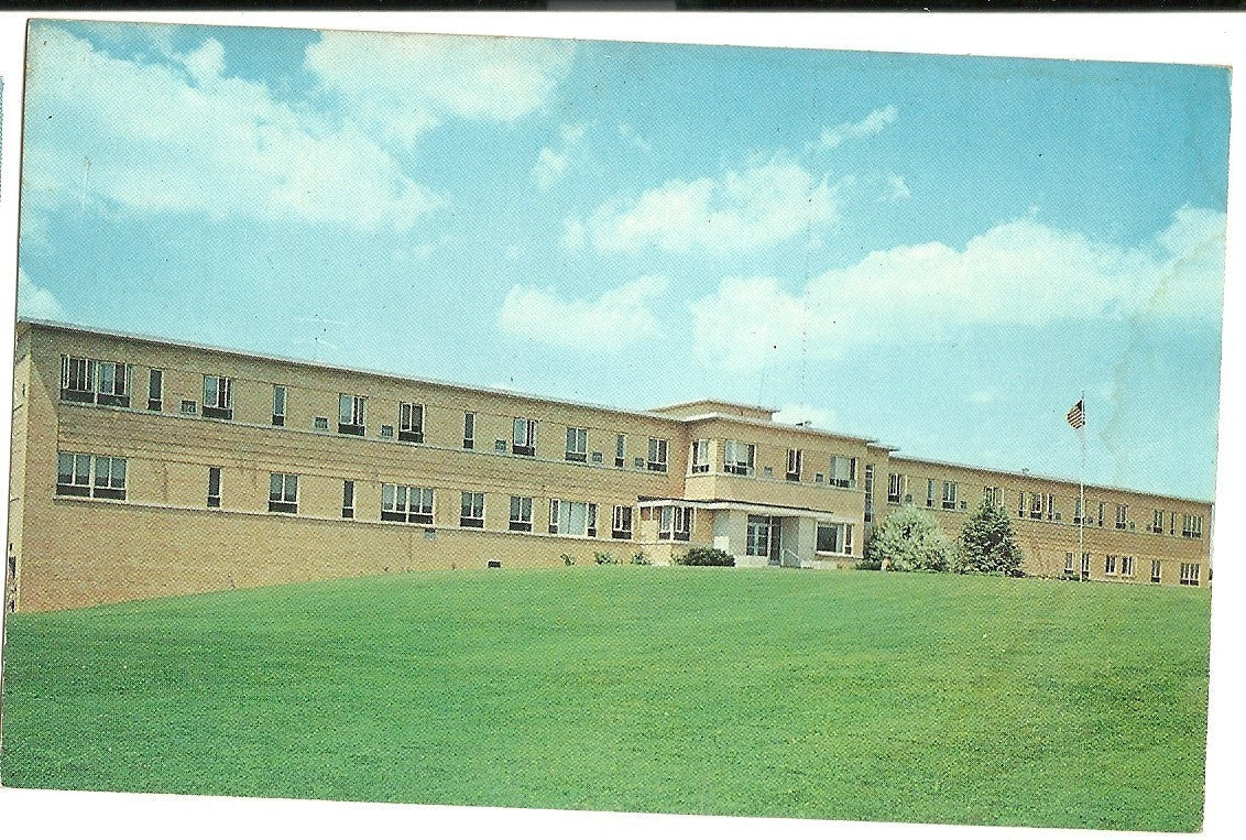 United Memorial Hospital Greenville MI Michigan Postcard