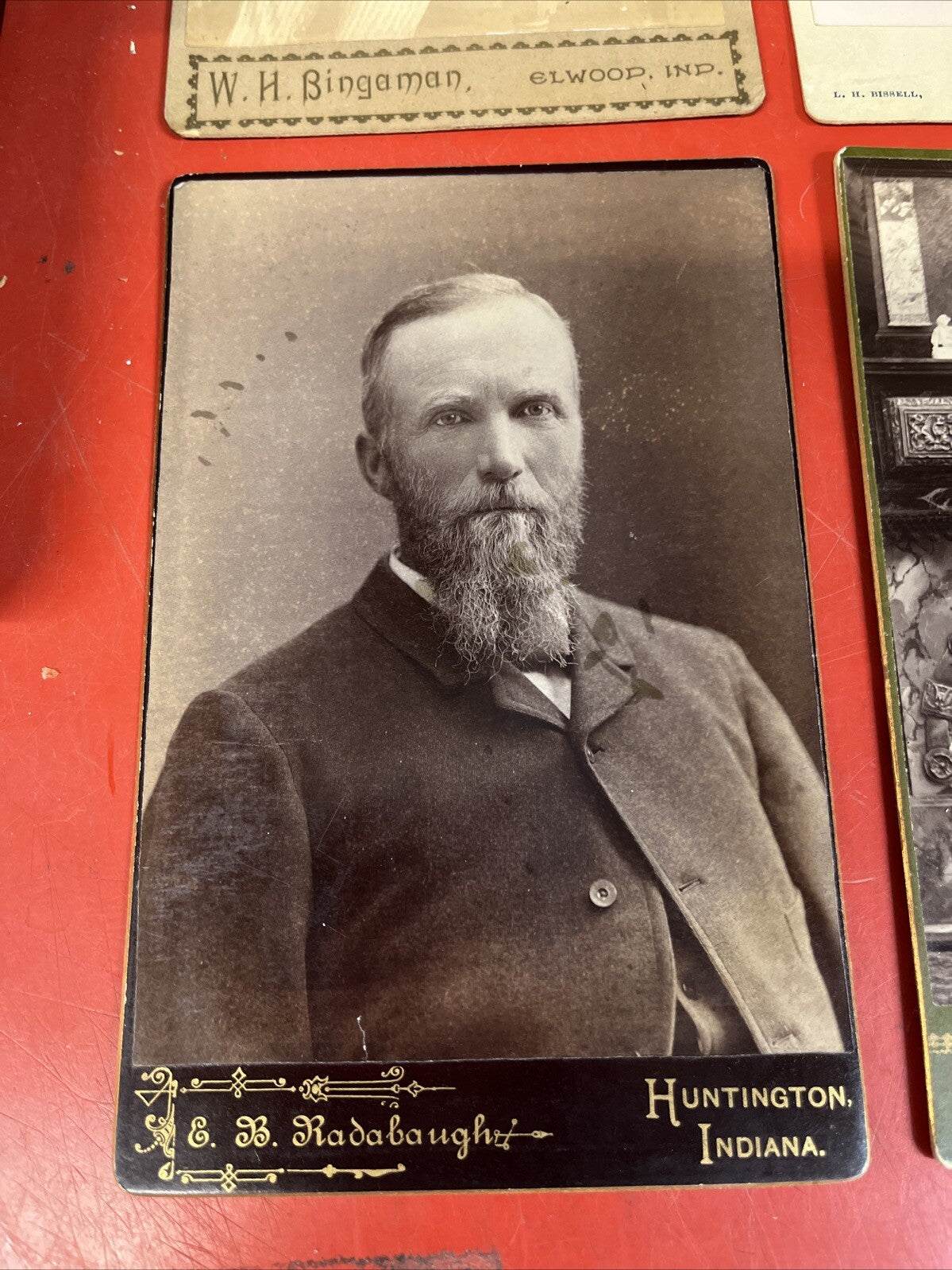 antique cabinet card lot of 6