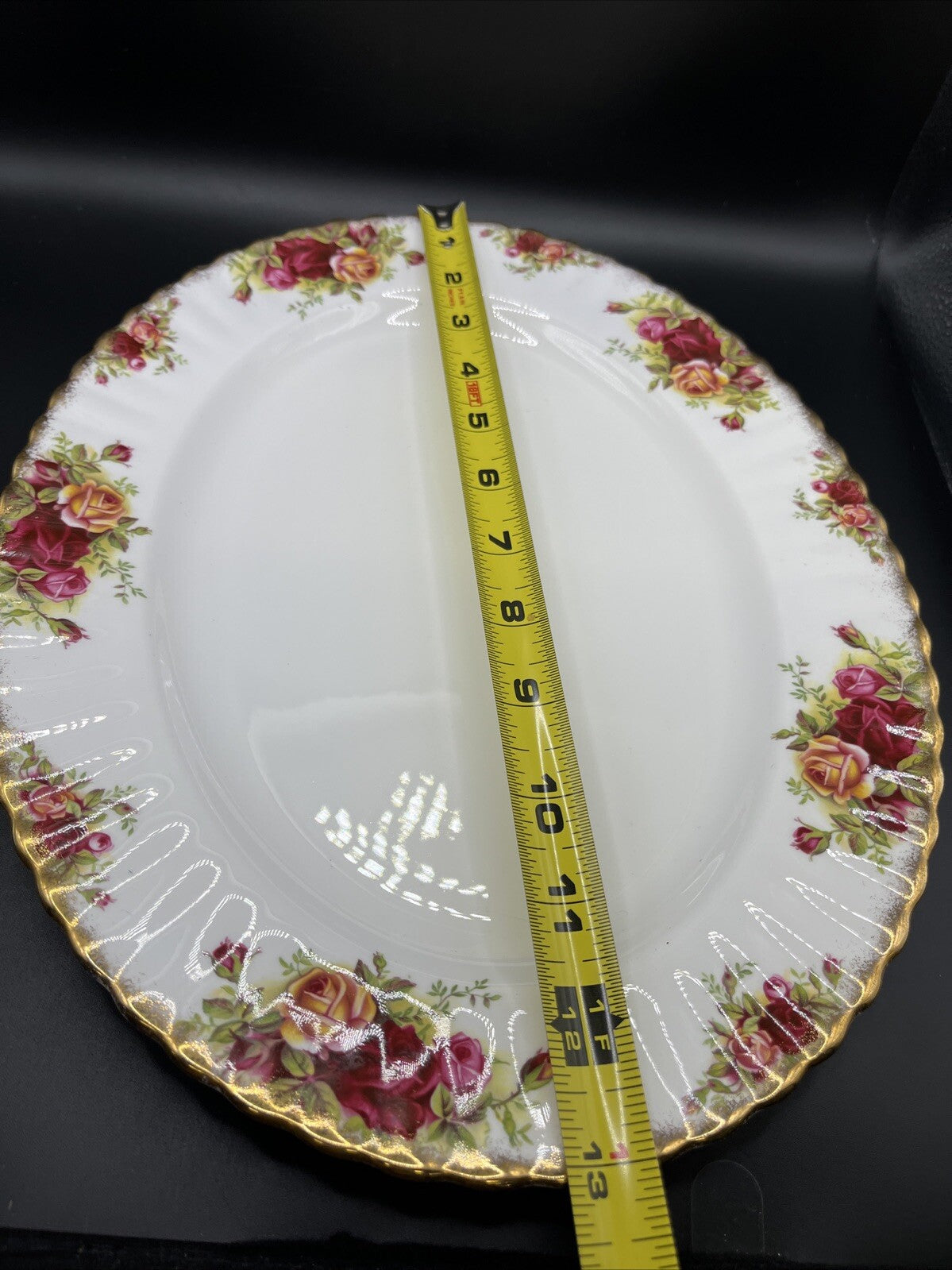 Royal Albert Old Country Roses Oval Serving Platter 13.5 Bone China England