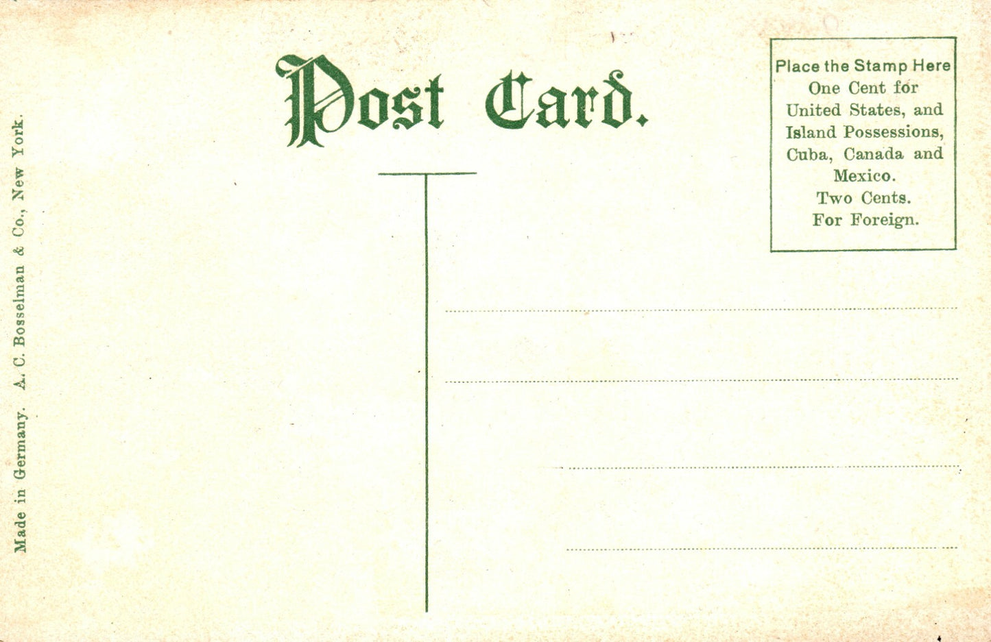 Printed Photo Log Cabin at Waukazoo New Holland MI Michigan Mich Postcard