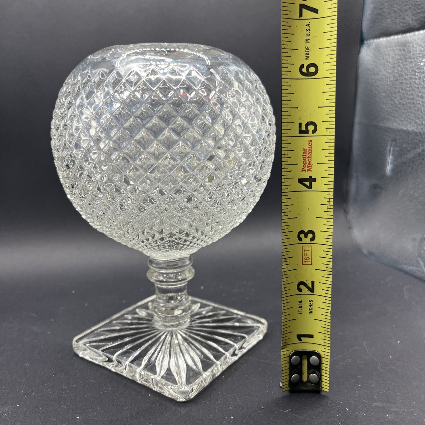 Vintage Blown Glass Ivy Ball