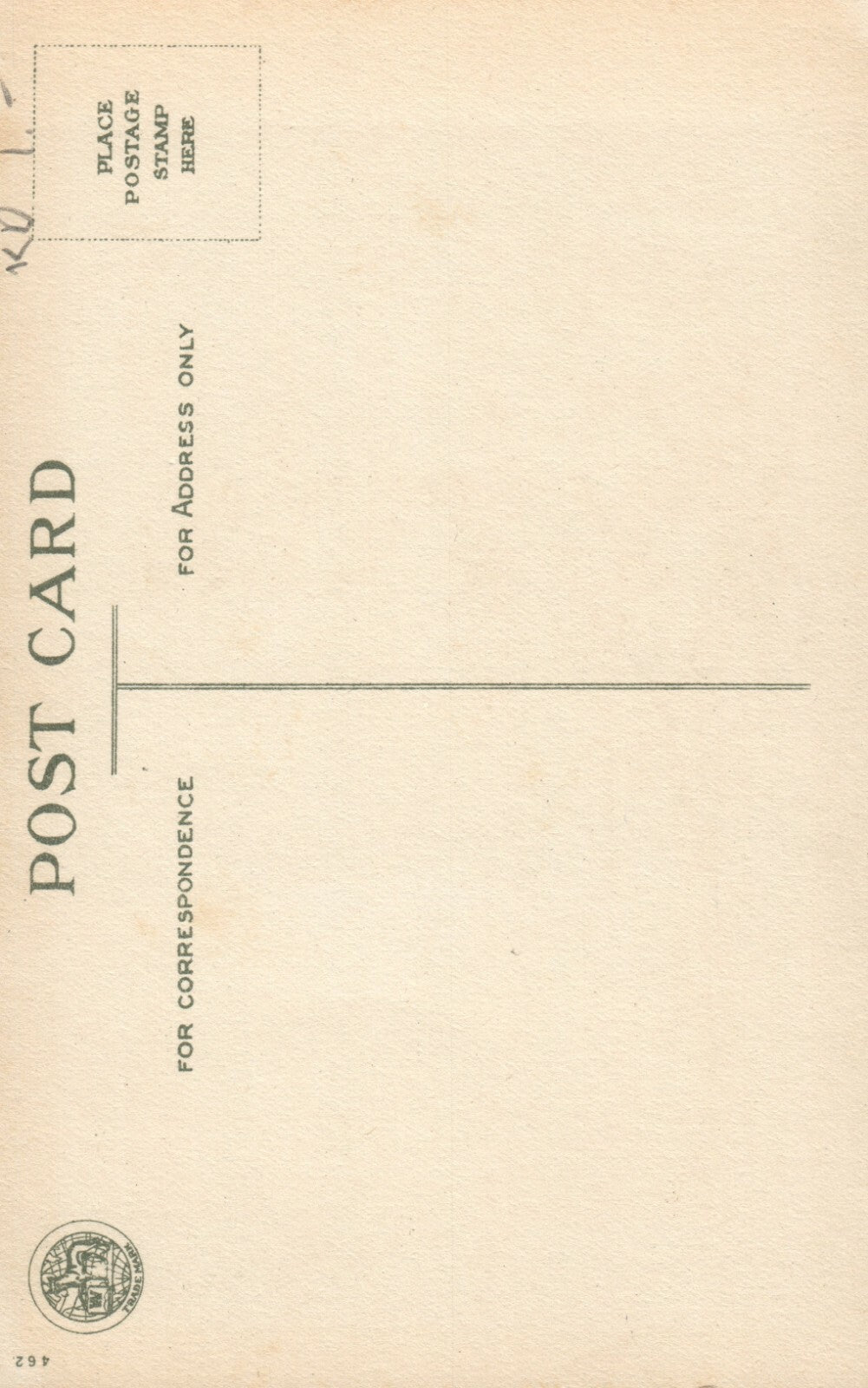 Easter Scenic View With Flowers Easter Joy Poem Postcard