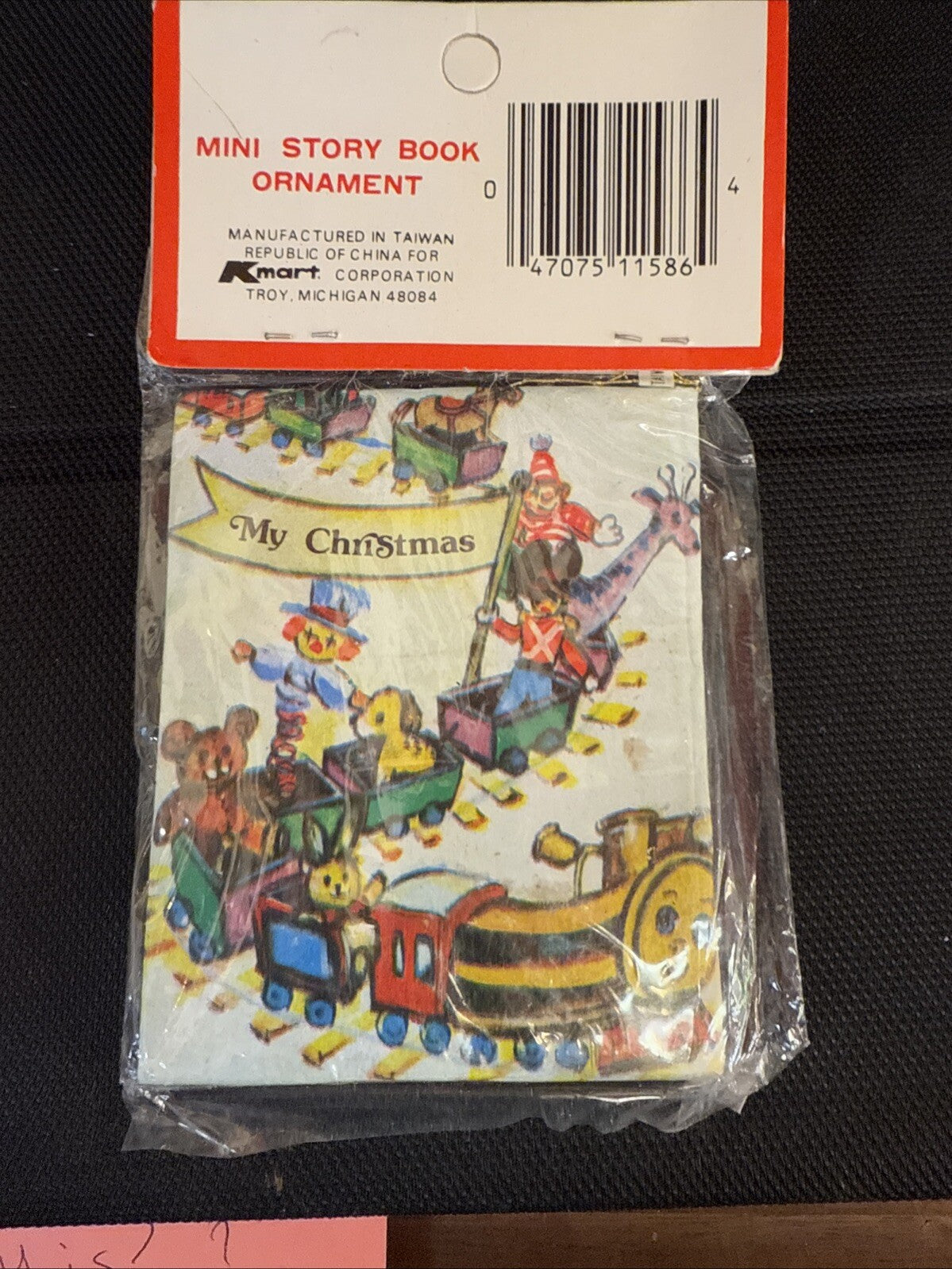 Vintage SSCO Mini Story Book The night Before Christmas 24 pages Taiwan
