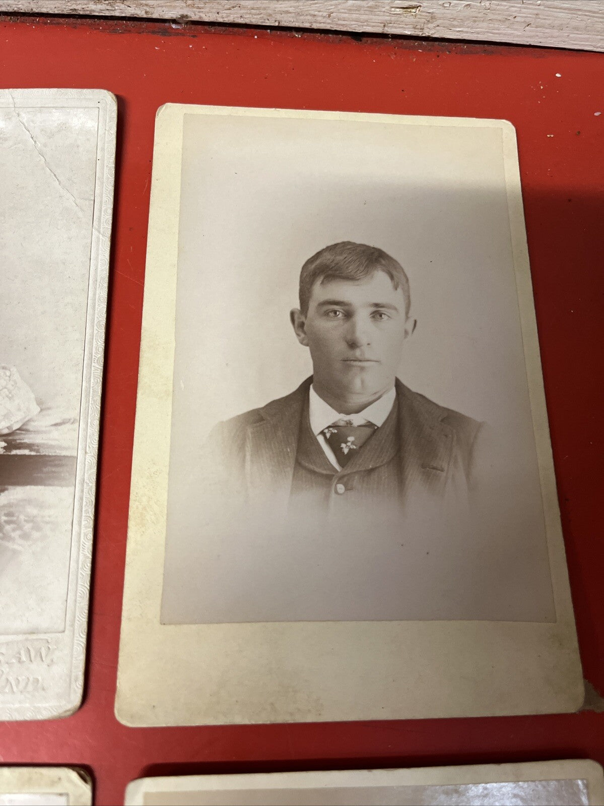 antique cabinet card lot of 6