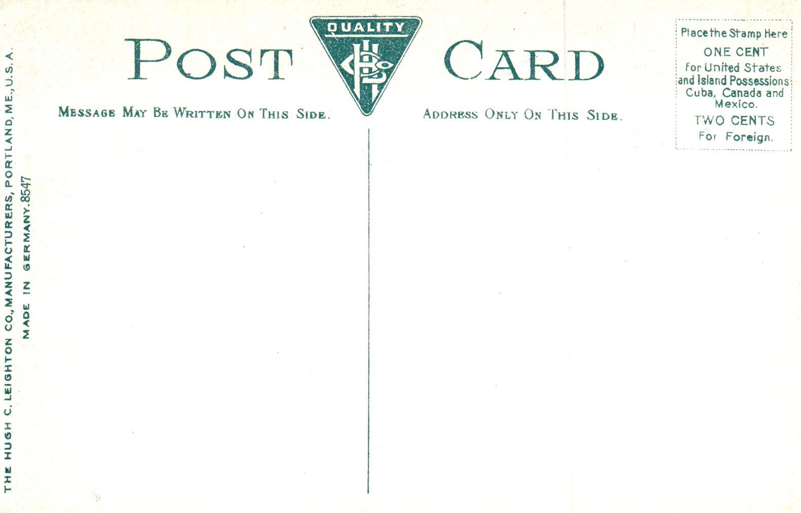 Whitney Theatre Ann Arbor MI Michigan Postcard