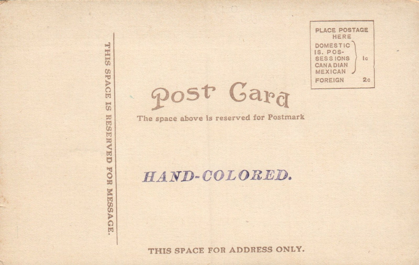 High School, Grand Haven Michigan Mich MI Postcard