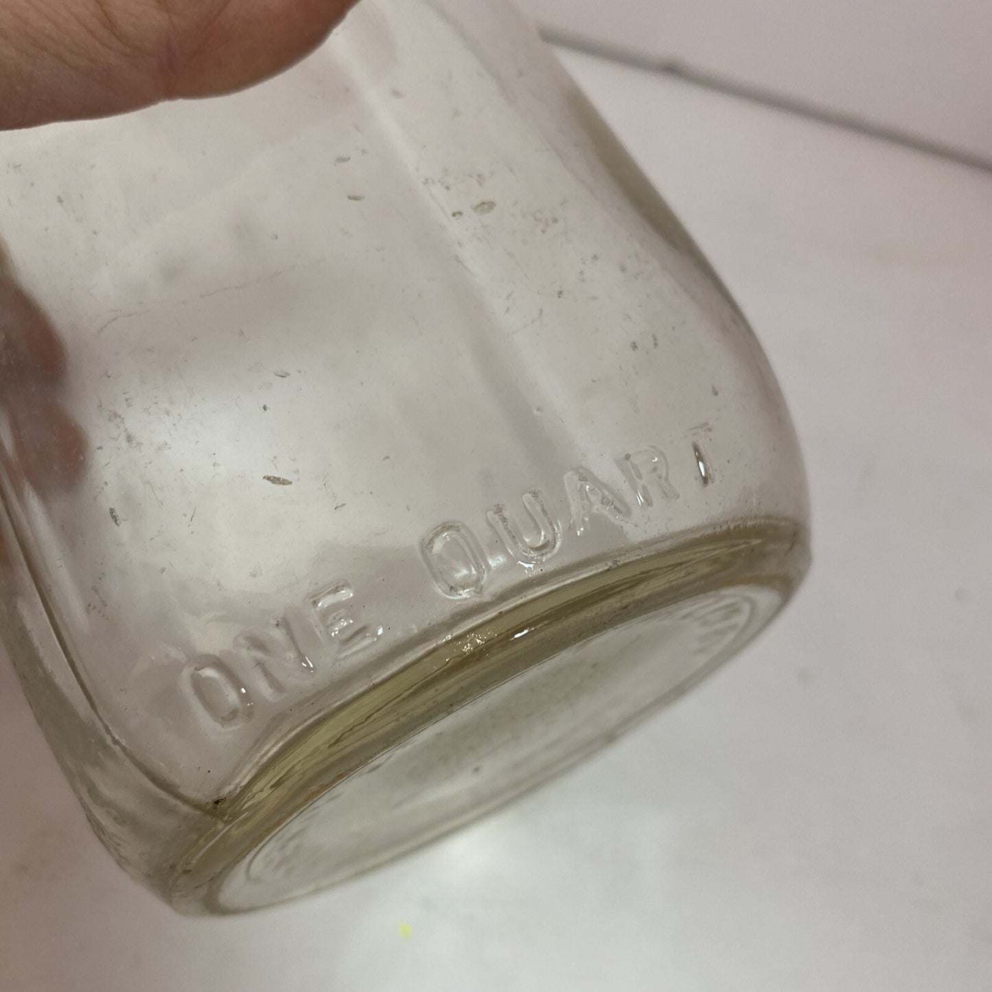 Bowman Milk Quart Bottle Dairy Chicago Illinois IL