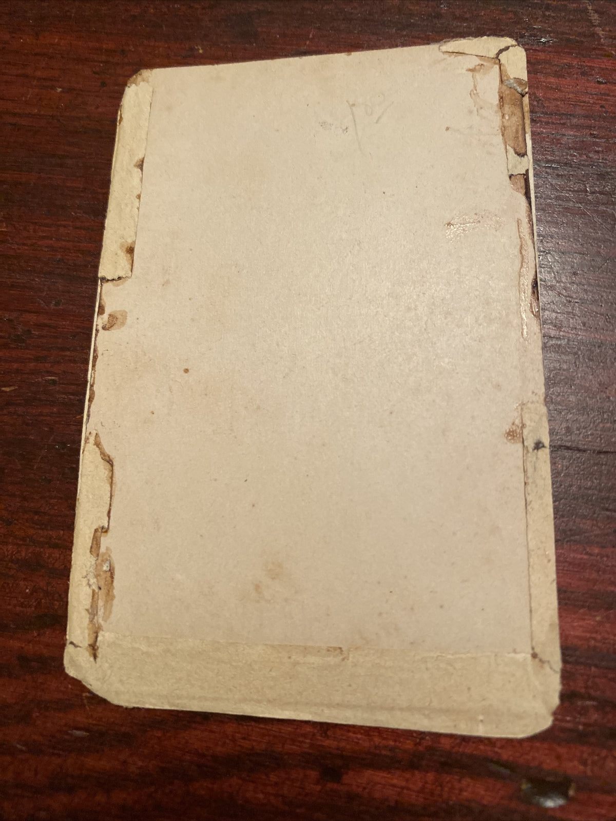 Real Photo CDV Young Man Period Clothing