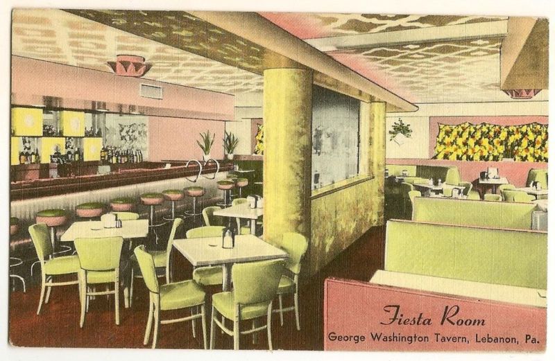 Interior Fiesta Room Lebanan Pennsylvania PA PENN
