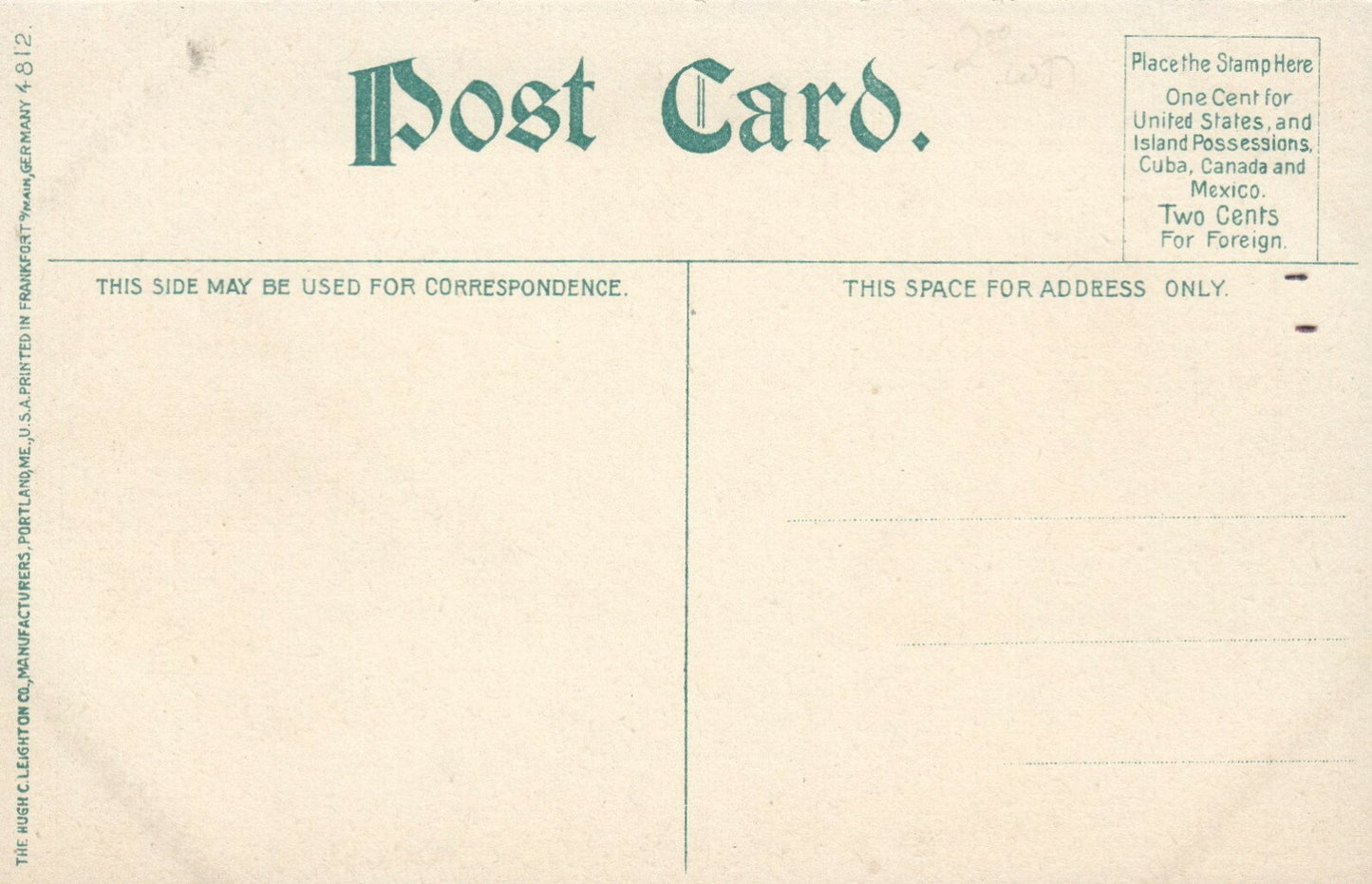 Old Hospital U of M University of Michigan Ann Arbor MI Postcard