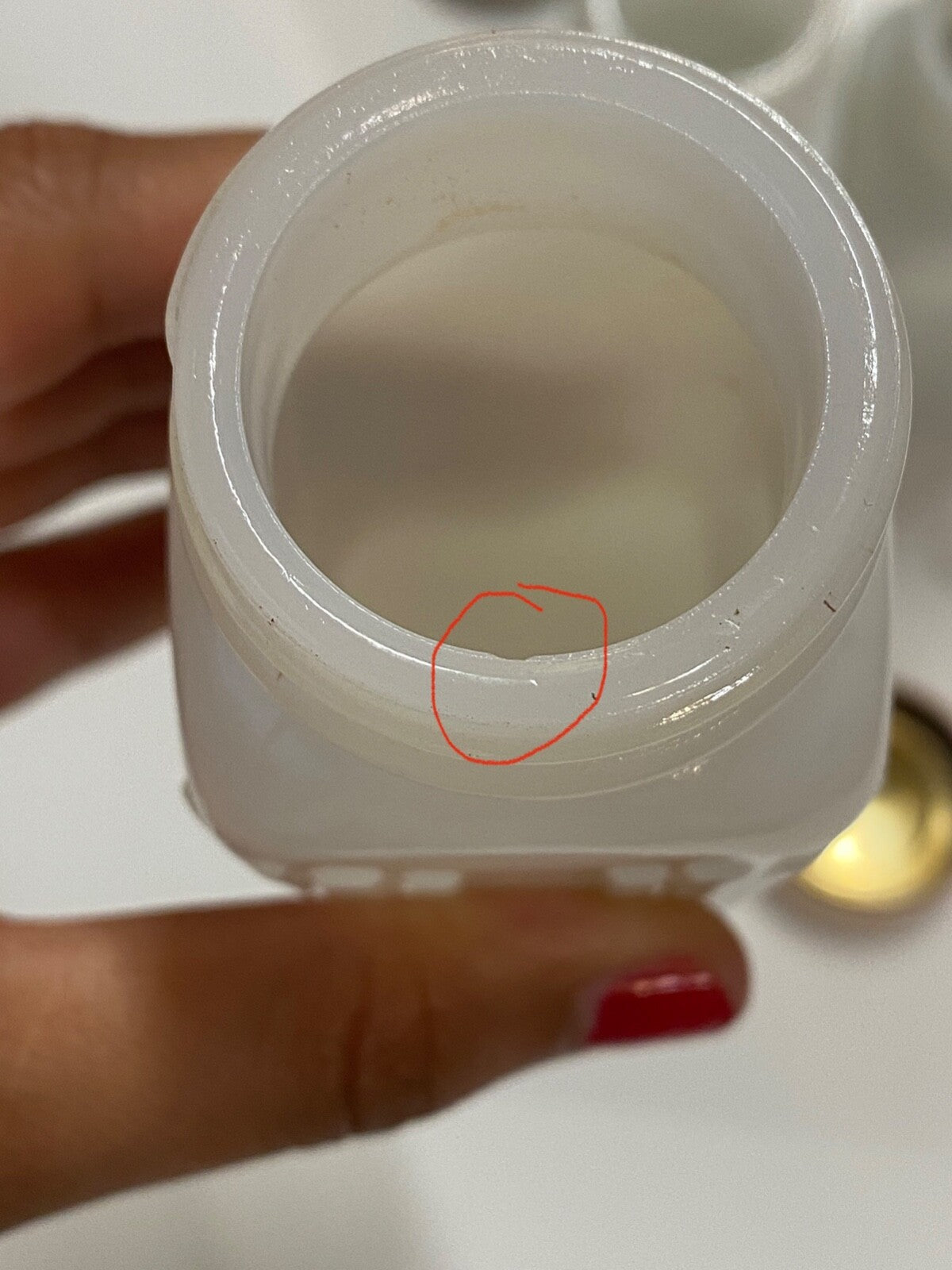 Vintage Griffith's Mid-Century Milk Glass Spice Jar Set of 4 pink Lid