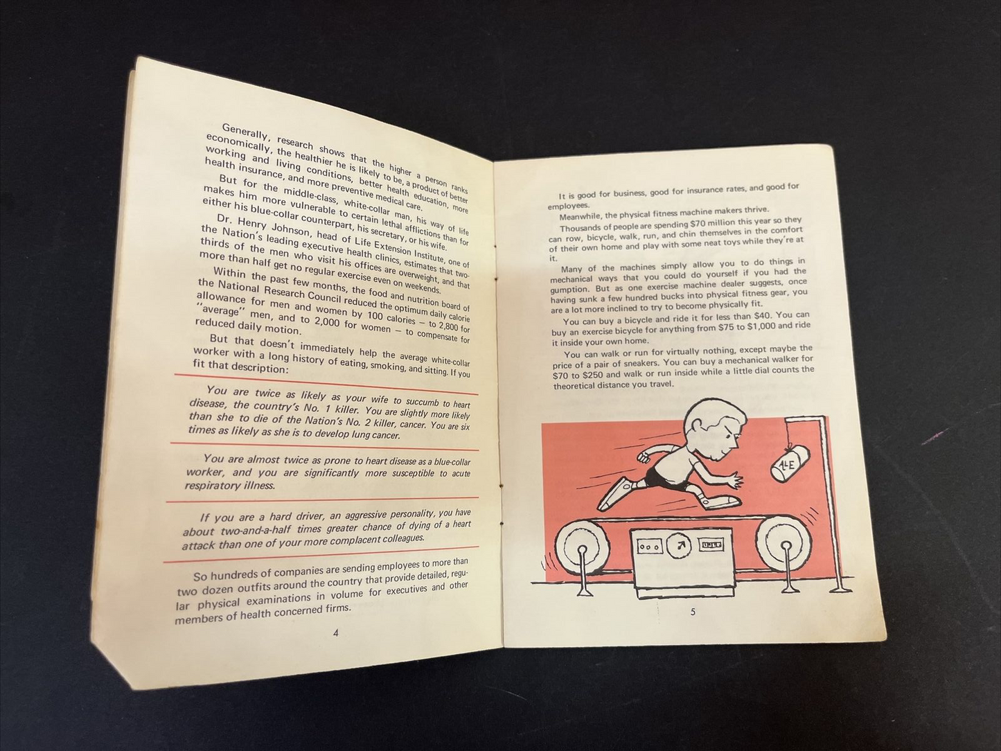 Detroit Free Press "Affluence - The Disease That Shortens Your Lifespan" Booklet