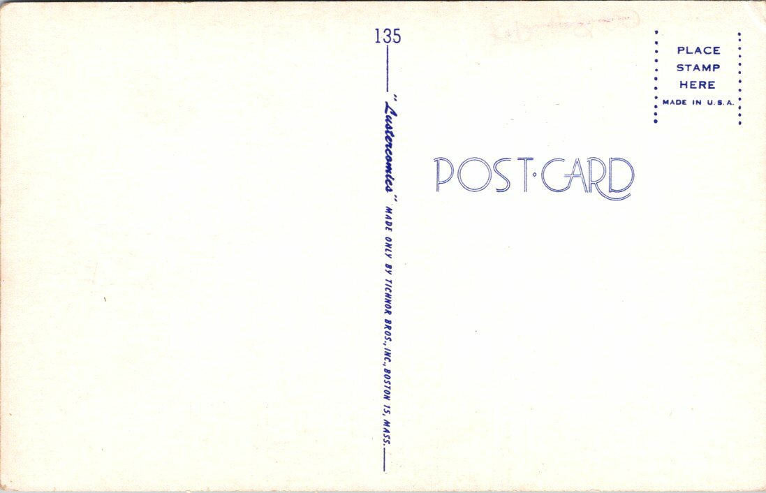 HOPE Fisherman in Waders with Pole and Camera Waiting 135 Fishing Comic Postcard