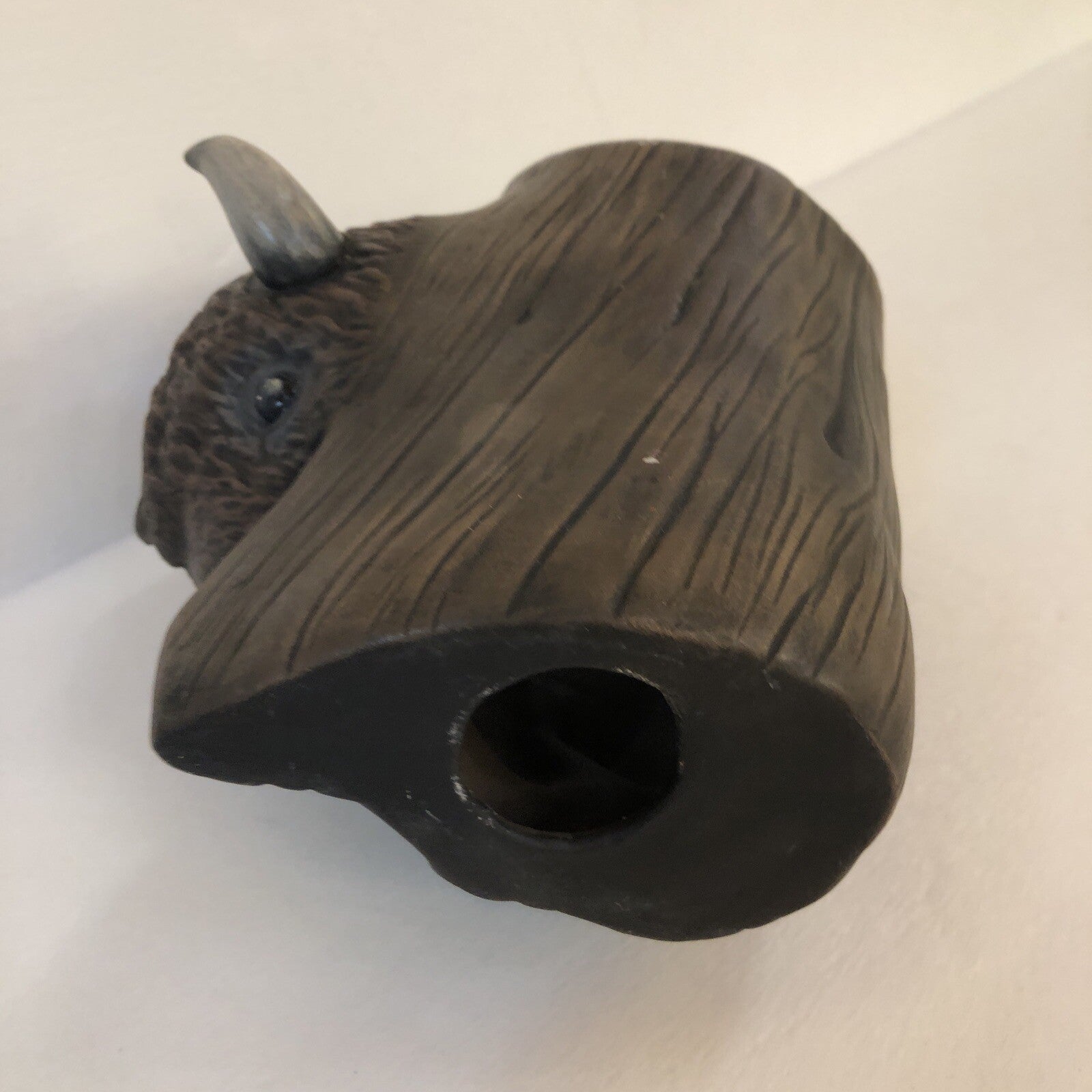 American Bison Buffalo Head Ceramic Decor Western Americana 10" x 7" x6"