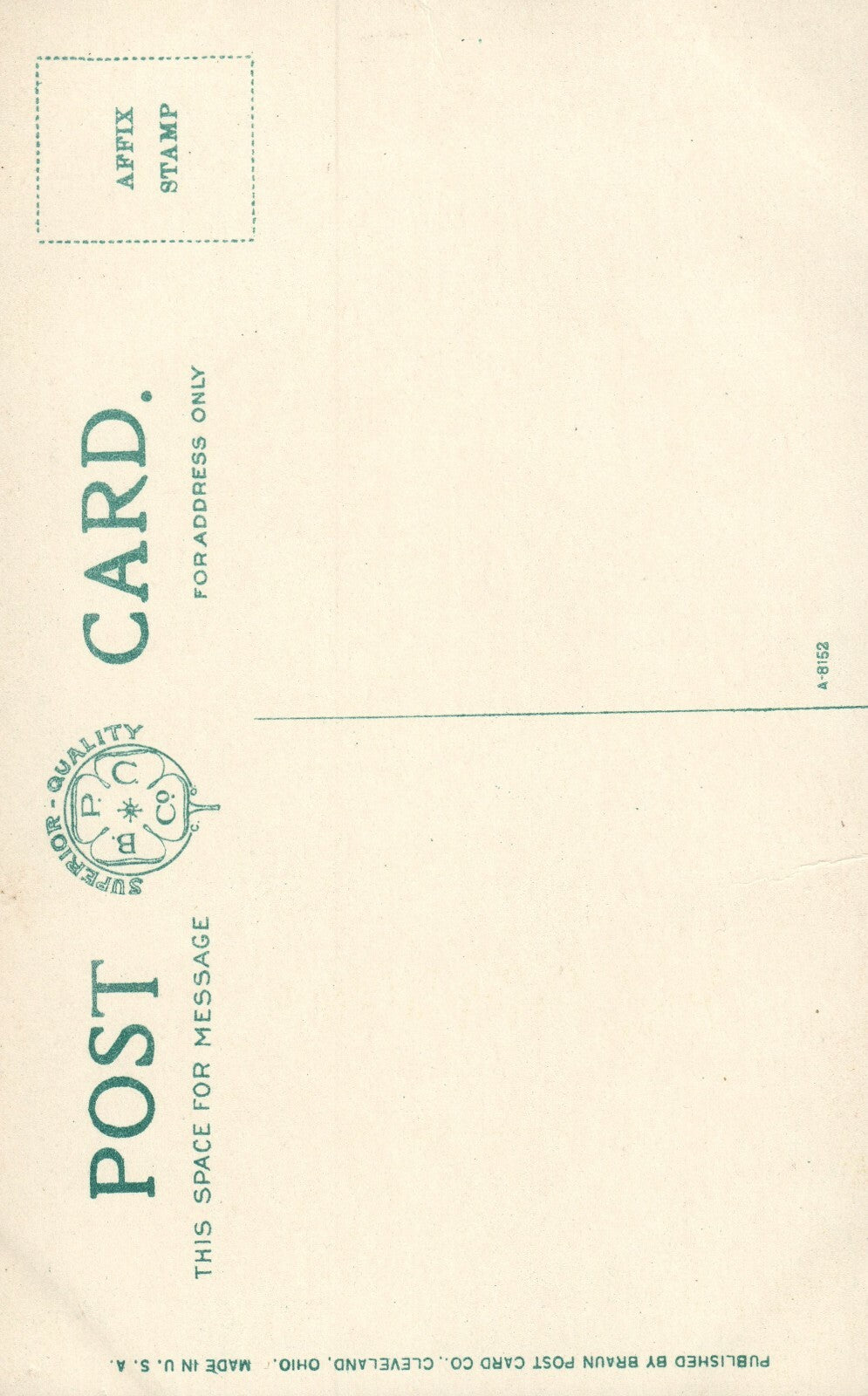 B Of L and Building Cleveland Street View OH Ohio Postcard