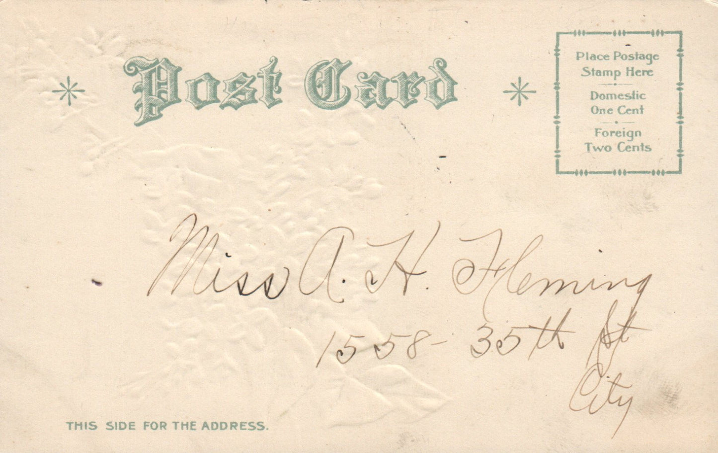 Early Nash Chicks Eating Violets Enjoying a View Easter Postcard