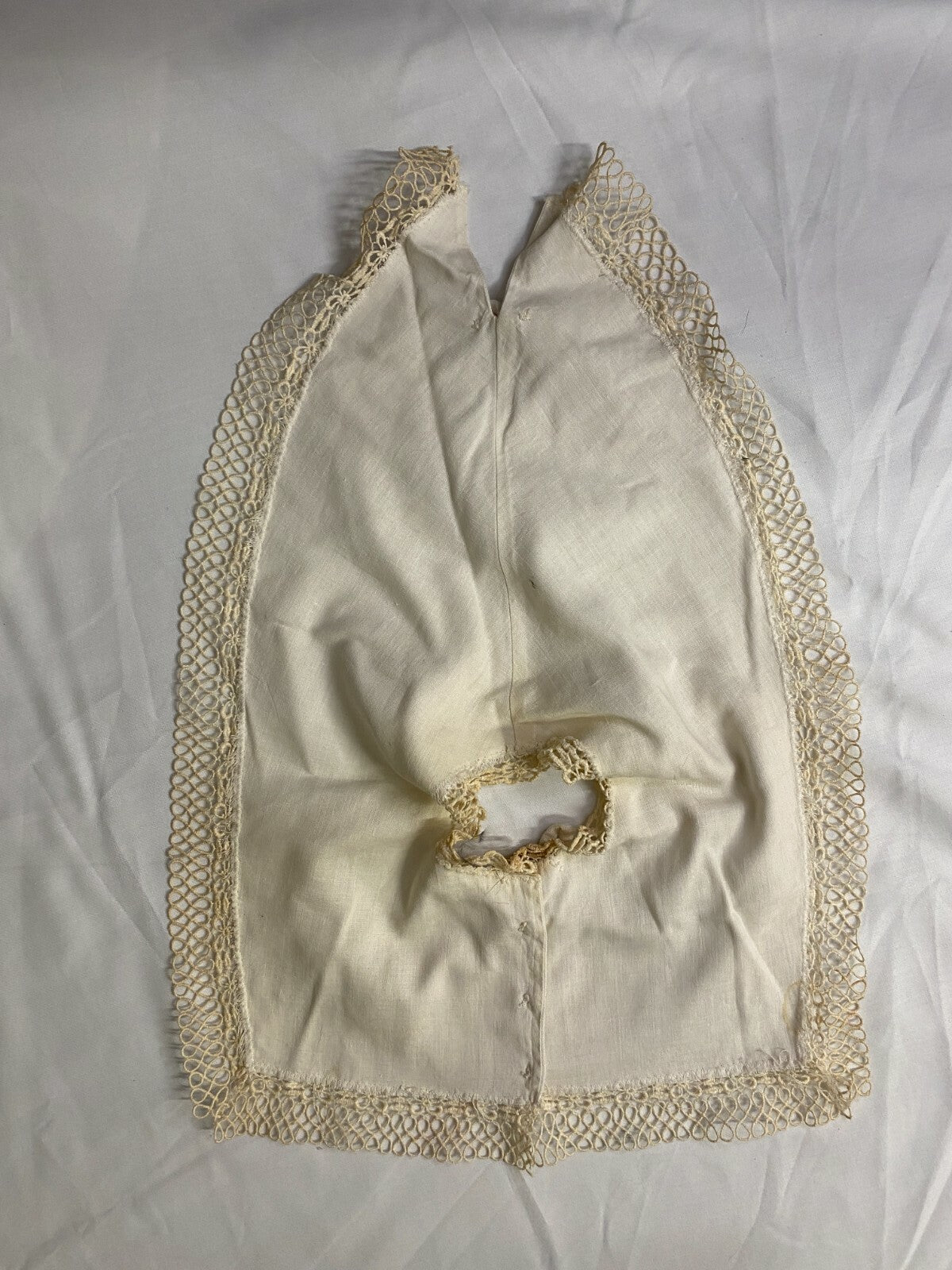 Vintage Off-White Women's Victorian Lace Collar