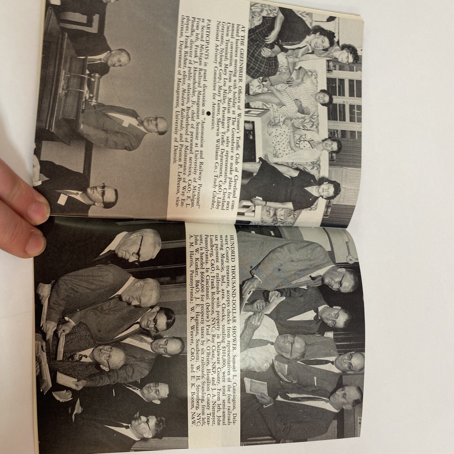 July 1956 Patriotic TRACKS MAGAZINE CHESAPEAKE & OHIO RAILROAD RR TRAINS