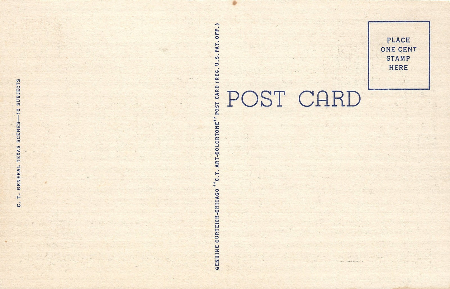 Large Letter Texas TX Postcard