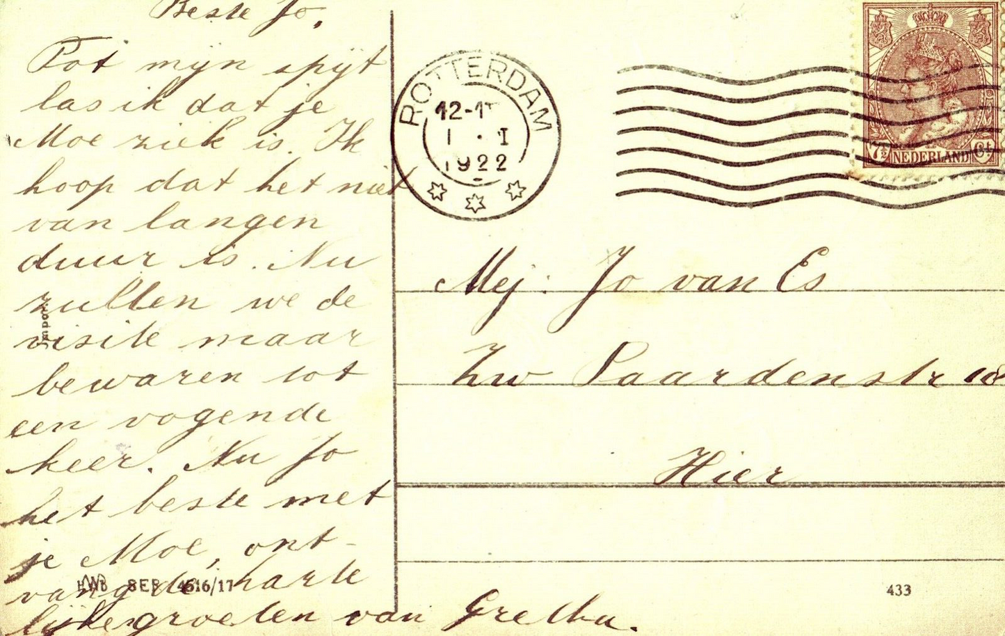 Pigs Running Loose After Child Falls in the Snow Vintage Pig Postcard