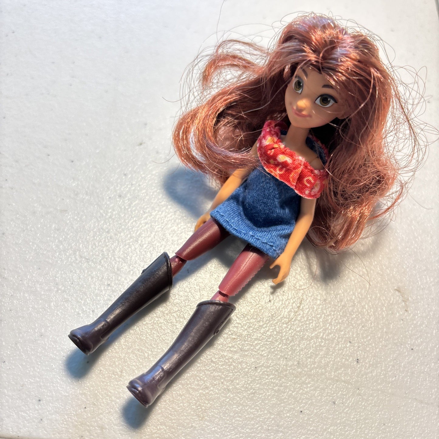 Mattel Lucky Articulated doll DreamWorks Riding Free Series 5" tall