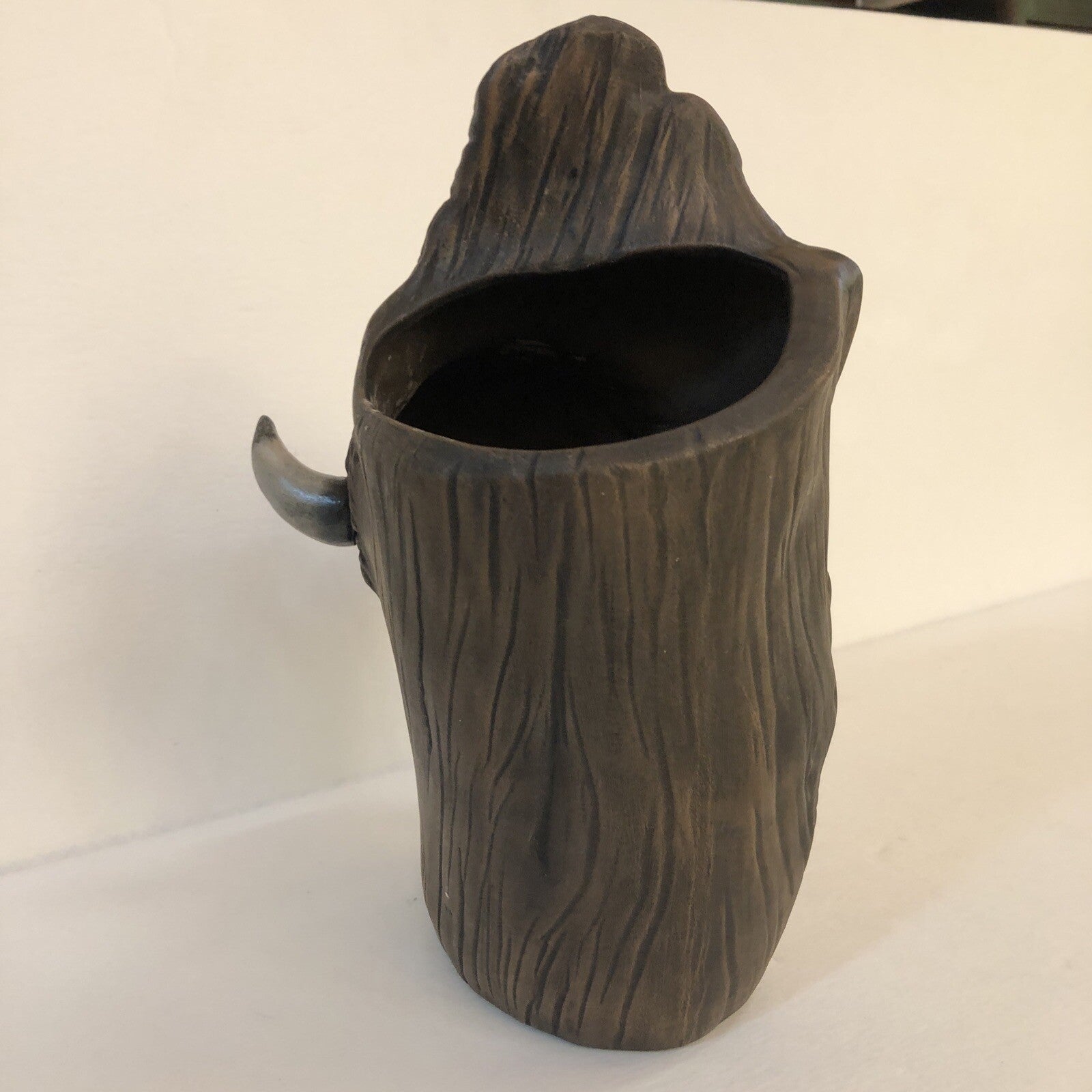 American Bison Buffalo Head Ceramic Decor Western Americana 10" x 7" x6"