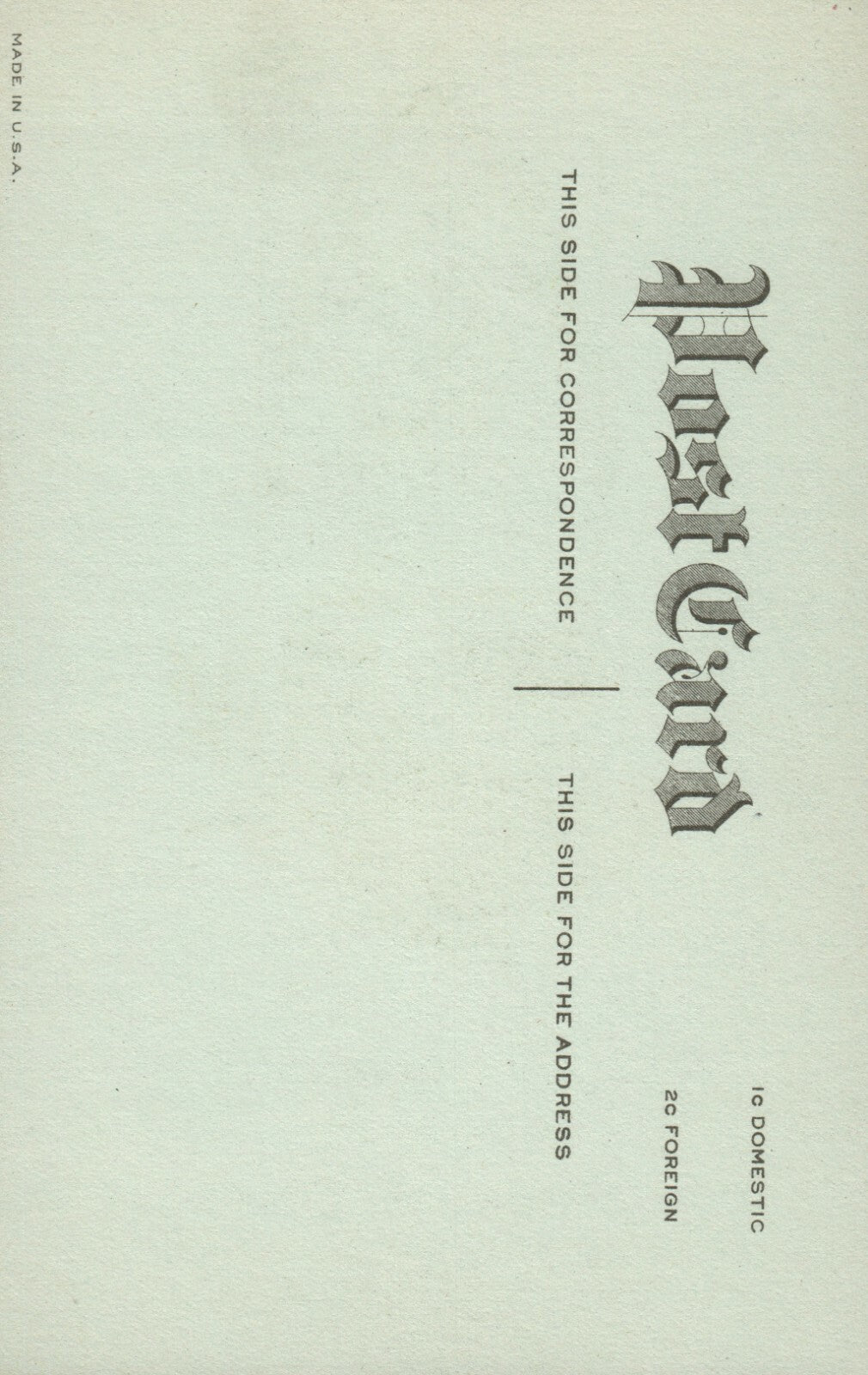 Blue Background Gold Boarder Yellow Flowers Stained Glass Cross Easter Postcard