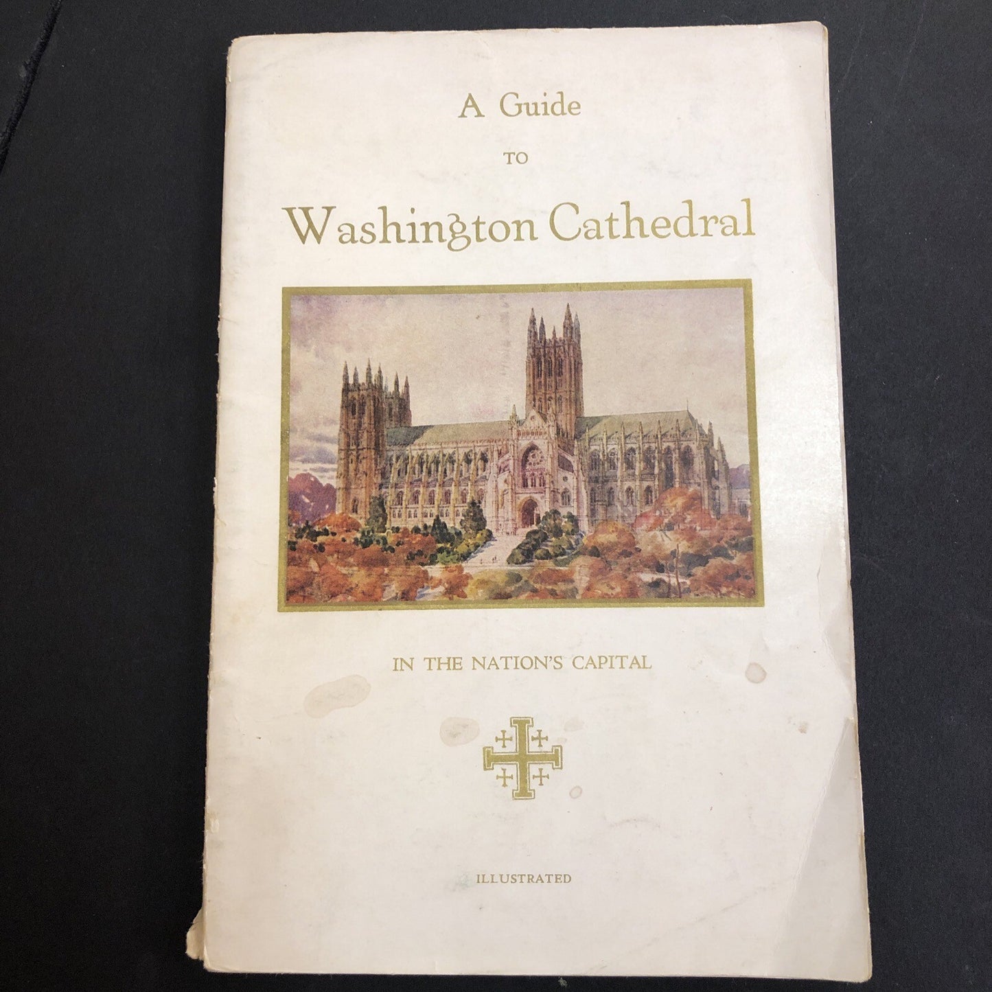 1947 Guide to Washington Cathedral Booklet Brochure St. Peter St. Paul