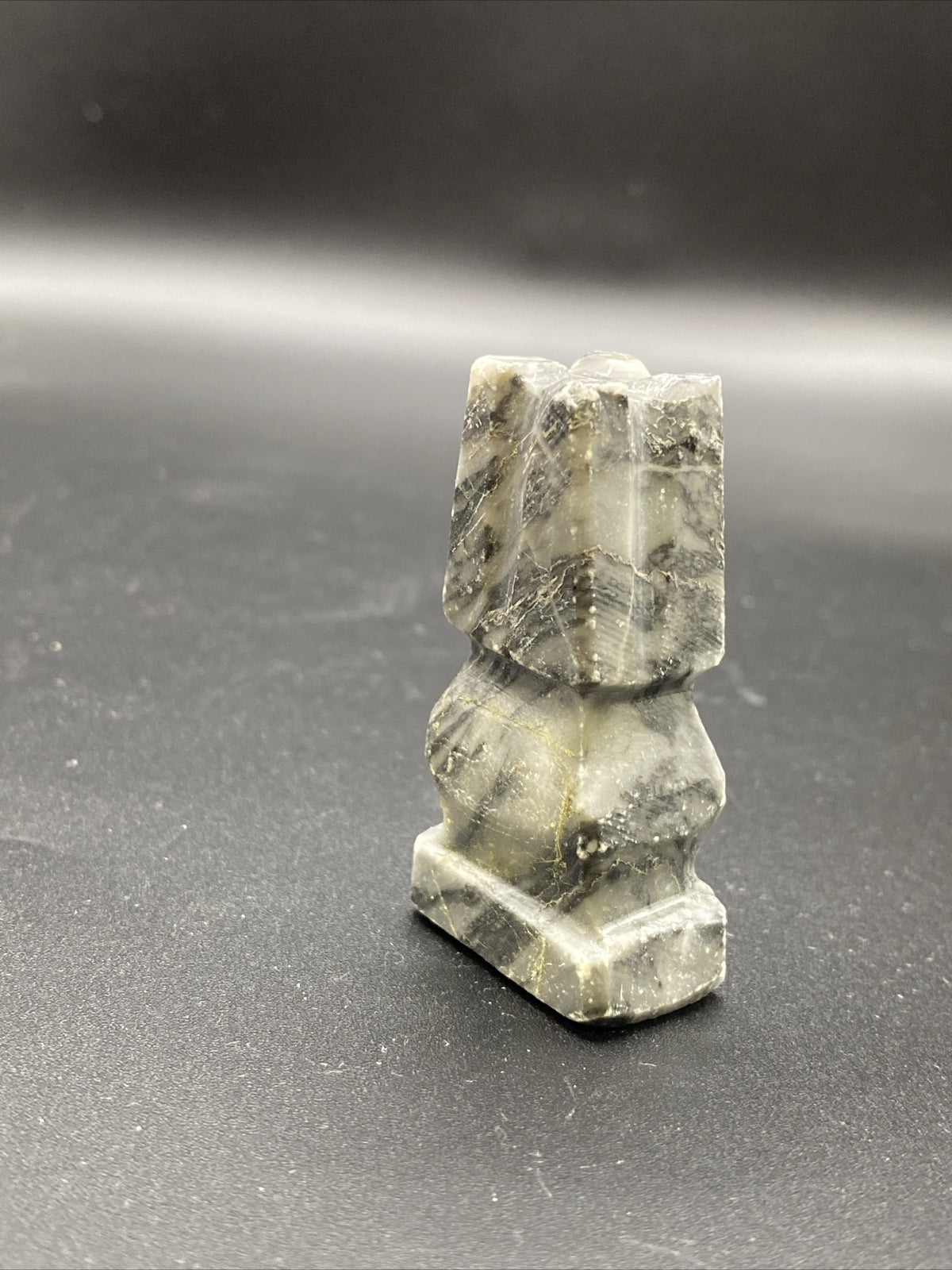 2" GREY GRAY  ROOK Marble  Onyx Stone Replacement Bishop Chess Piece