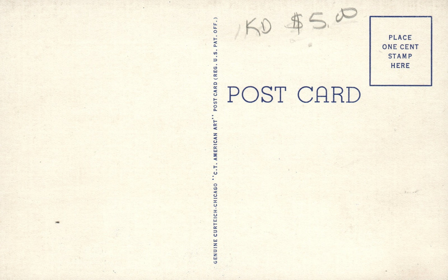 NY State School for the Blind Batavia New York Postcard