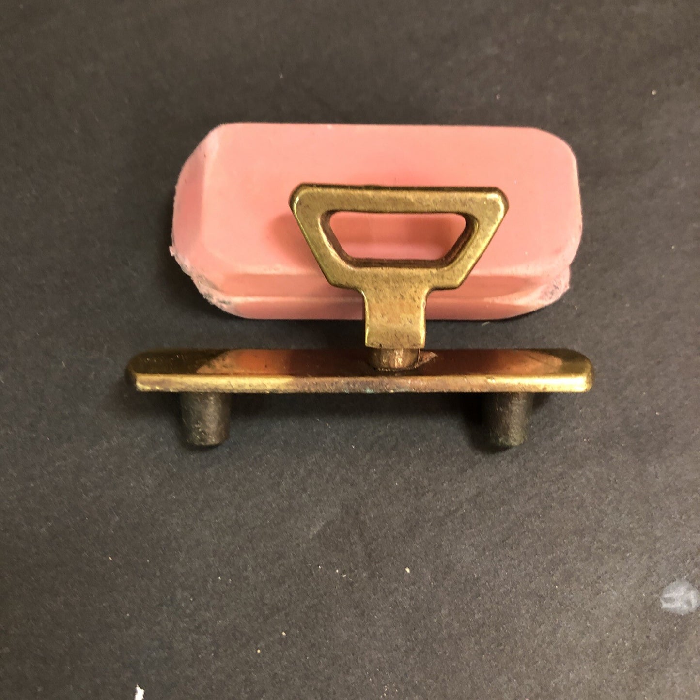 1 Single ANTIQUE BRASS CABINET PULL K10250