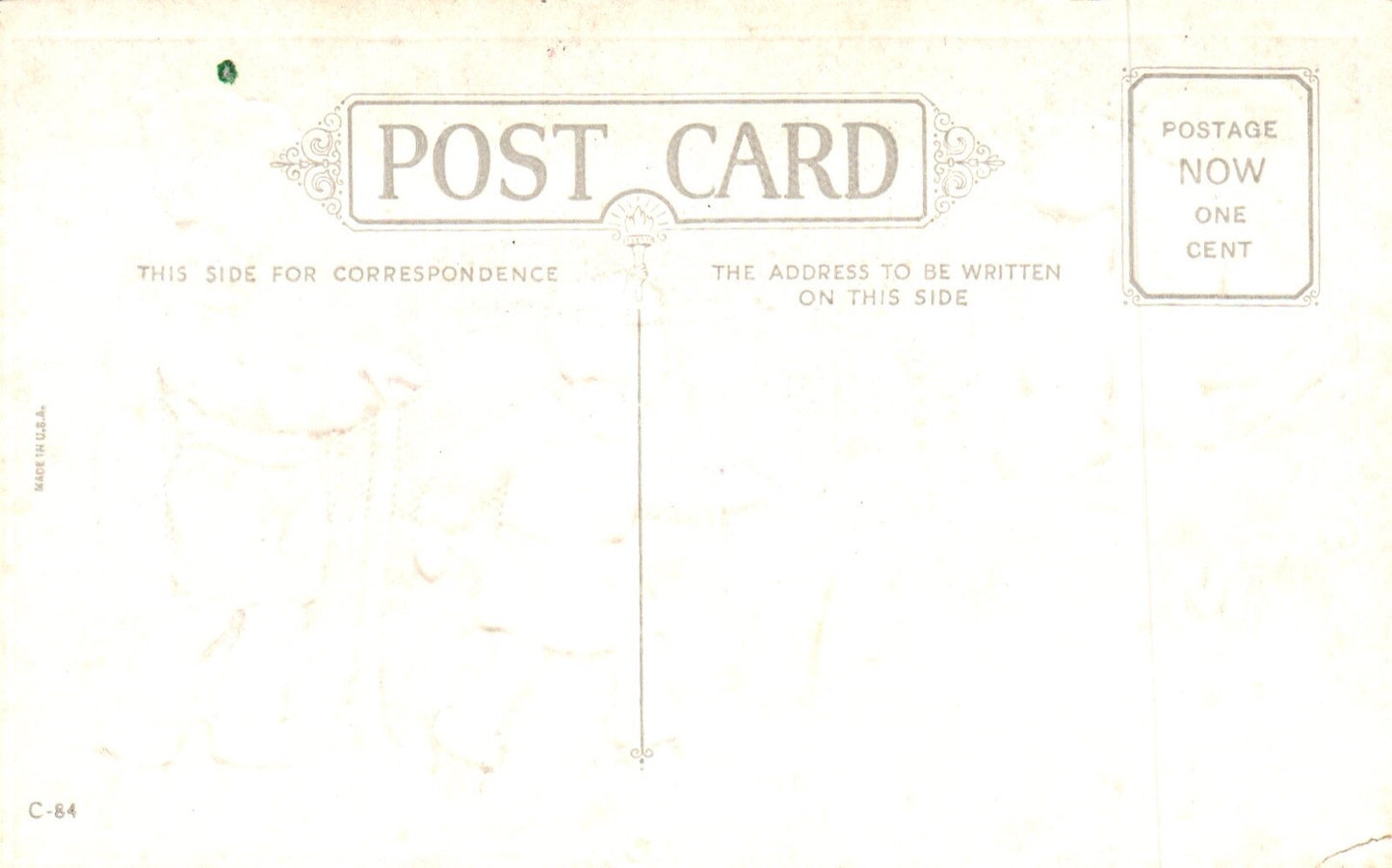 May Joy & Happiness Be Yours at Christmas Snowman Vintage Christmas Postcard