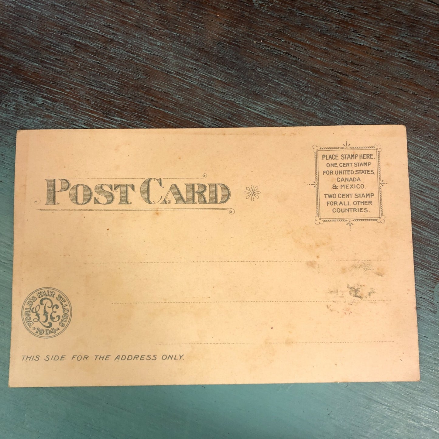 1904 HTL St Louis World's Fair MO Missouri Hold to Light Palace Transportation