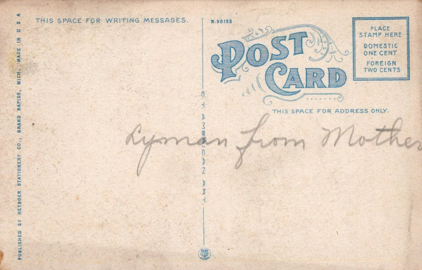 206 Derby Racer Jack Rabbit Ramona Park Grand Rapids Michigan MI Mich Postcard