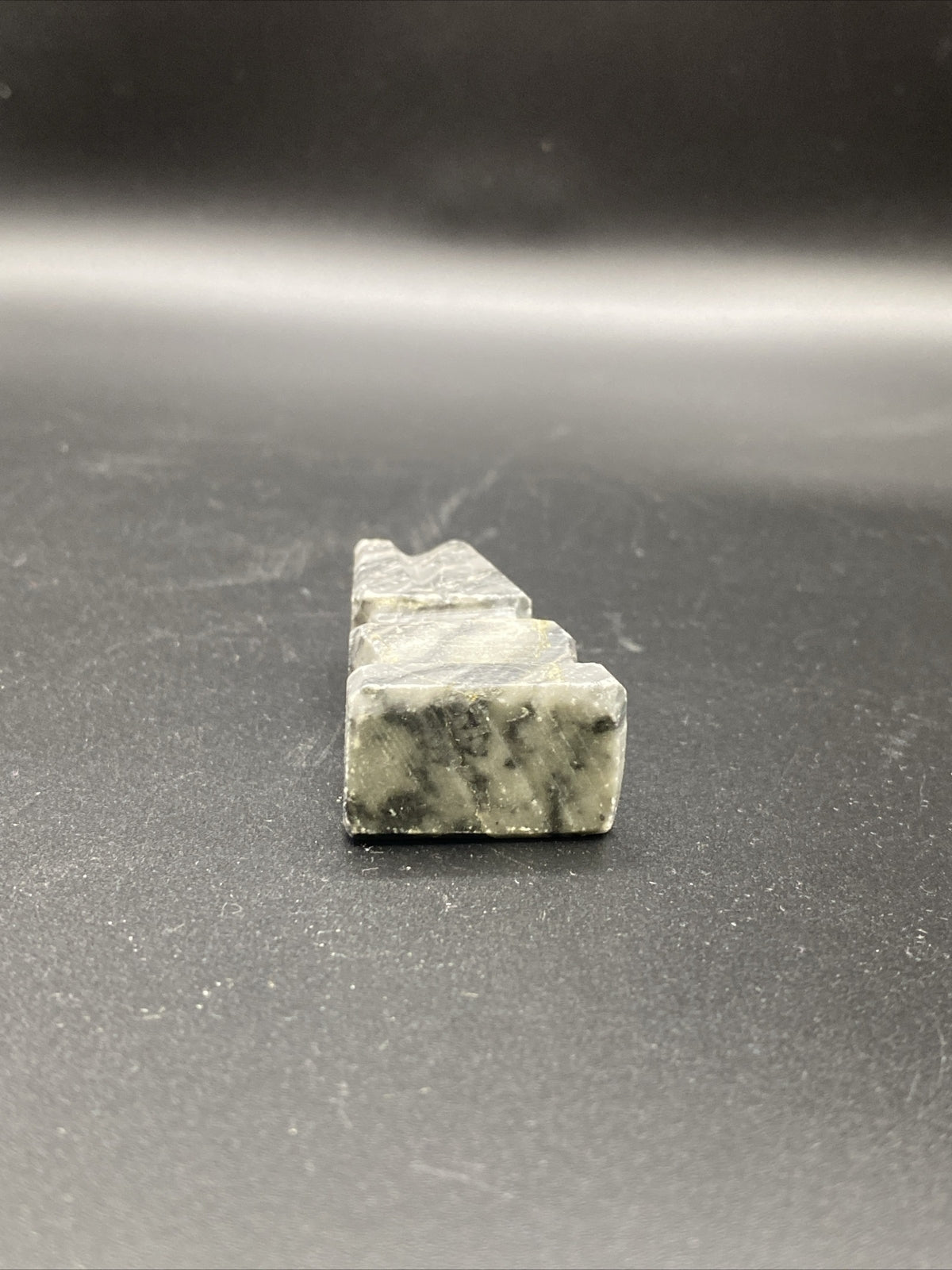 2" GREY GRAY  ROOK Marble  Onyx Stone Replacement Bishop Chess Piece