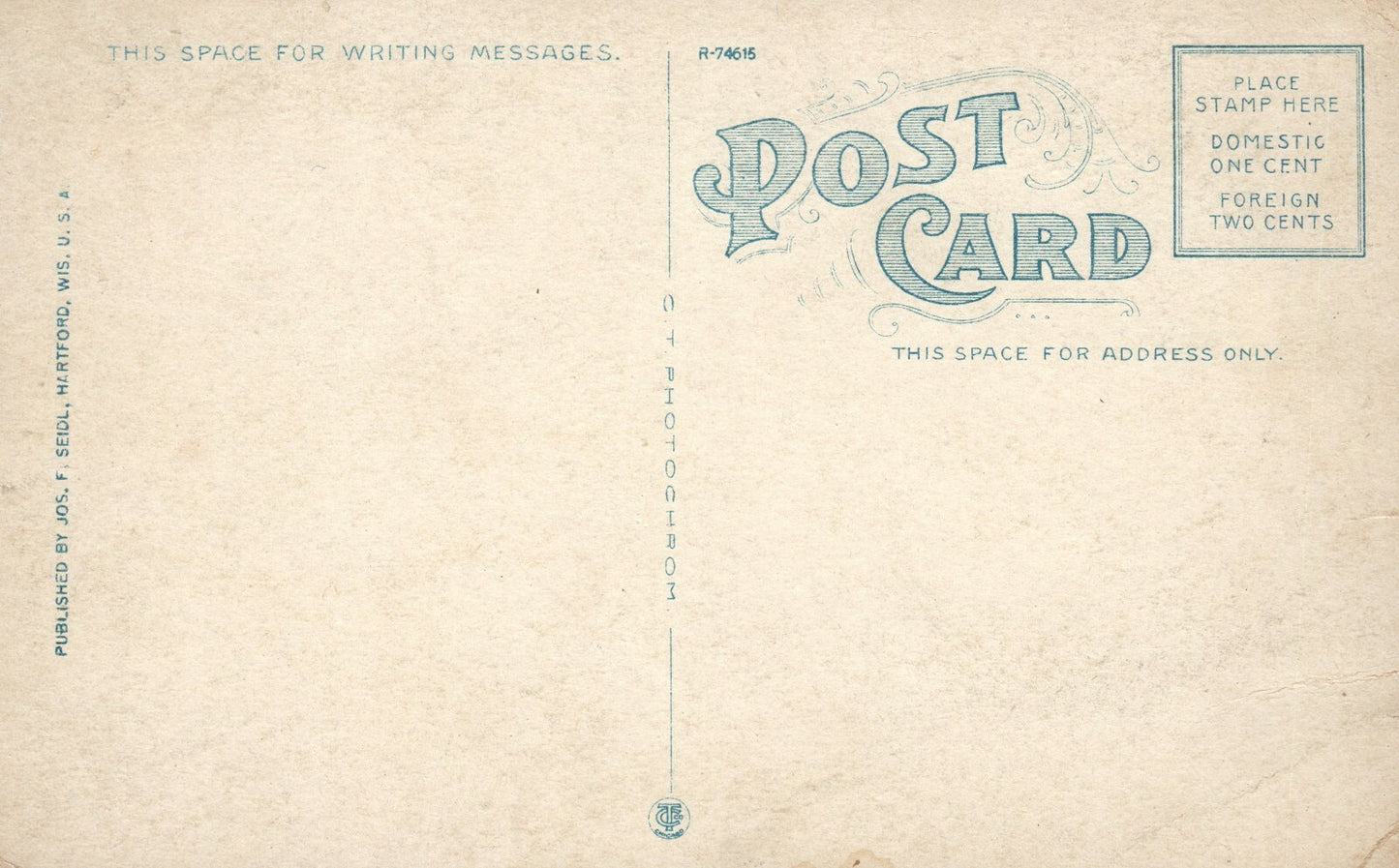 A View Of Holy Hill WIS Wisconsin Postcard