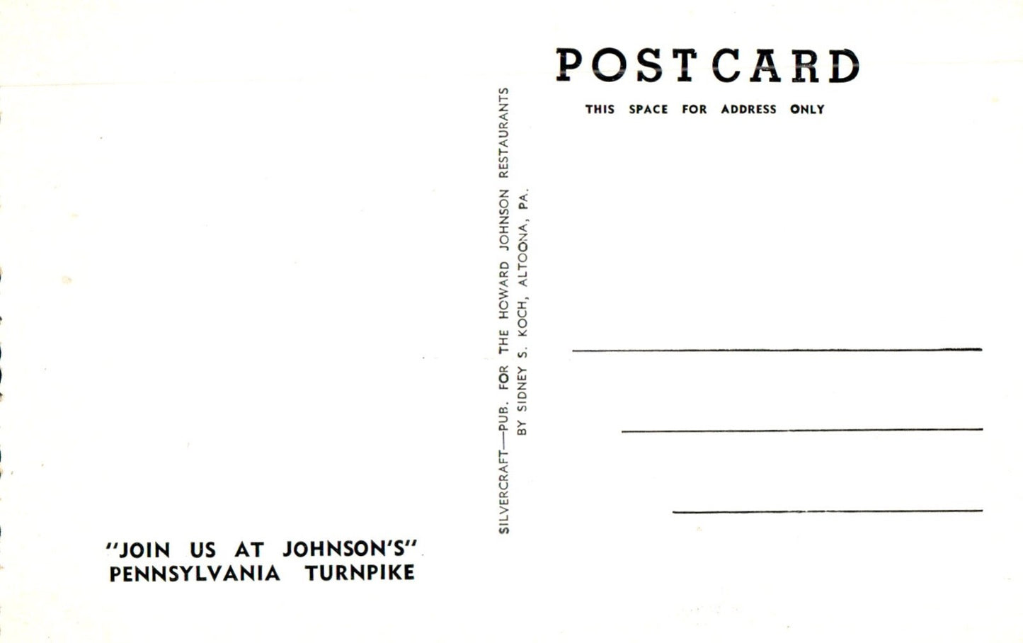 Tuscarora Mountain Portal Turnpike Pennsylvania PA Postcard
