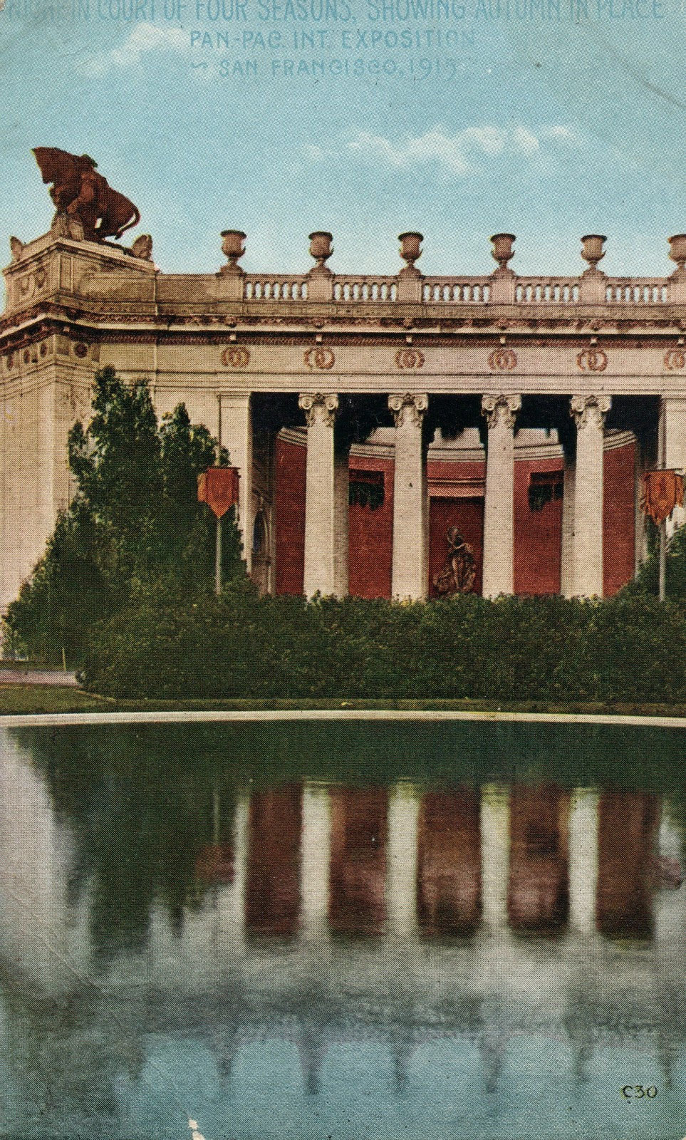 Niche In Court Four Seasons Panama Pacific Exposition San Francisco Expo CA